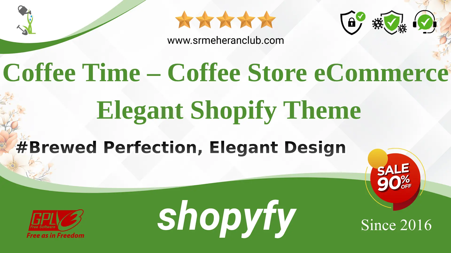 Coffee Time – Coffee Store eCommerce Elegant Shopify Theme — Theme by Templatemonster