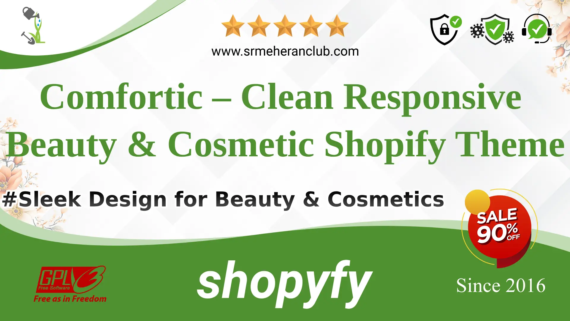 Comfortic – Clean Responsive Beauty & Cosmetic Shopify Theme — Theme by Themeforest