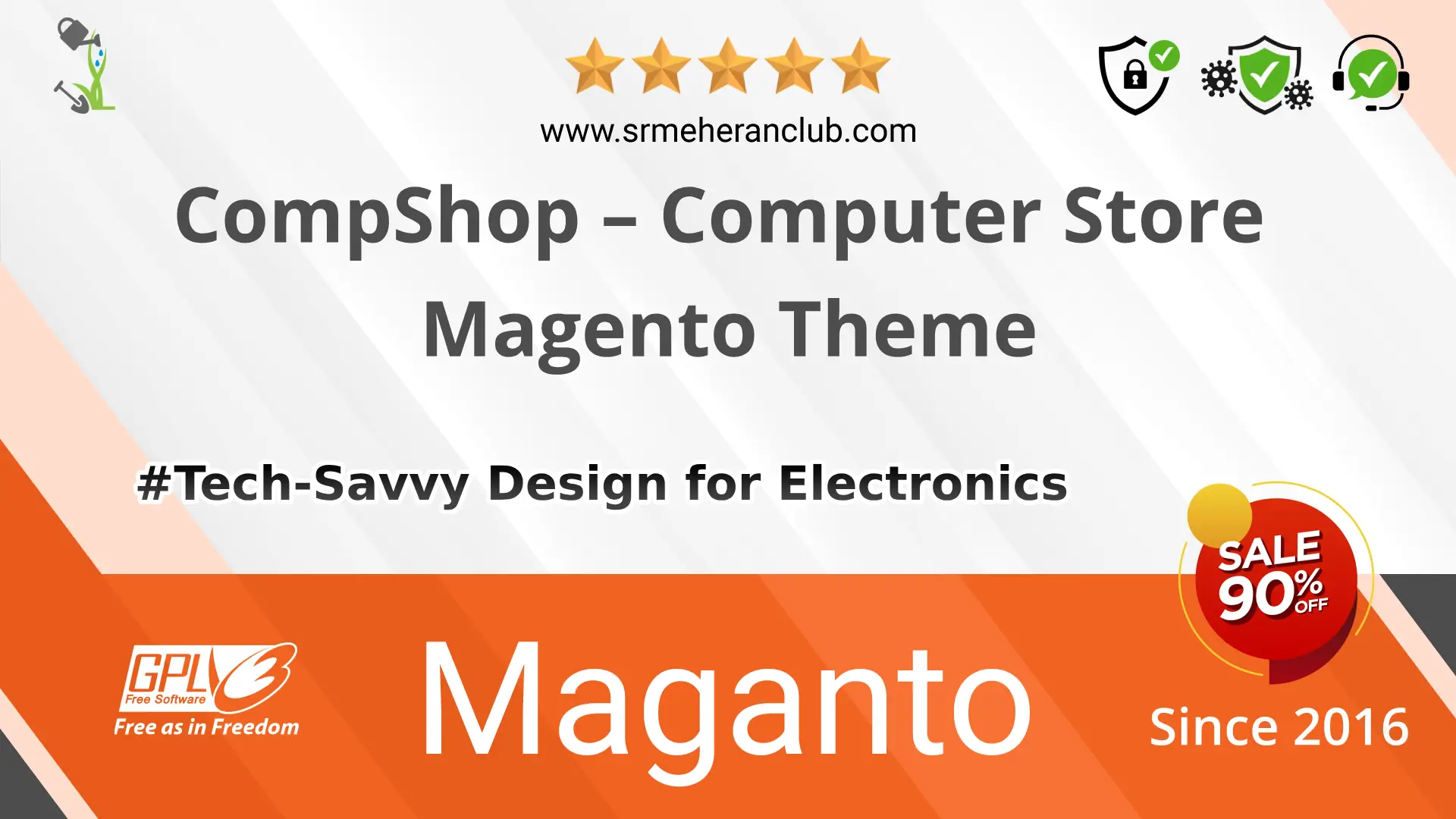 CompShop – Computer Store Magento Theme