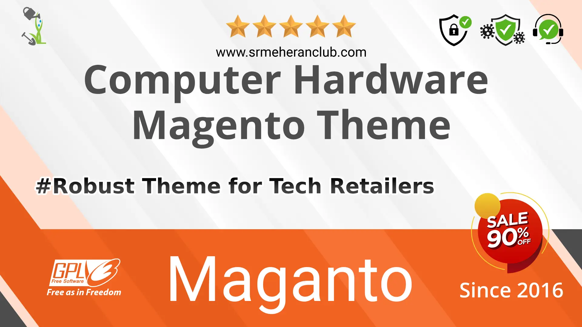 Computer Hardware Magento Theme — Theme by Templatemonster
