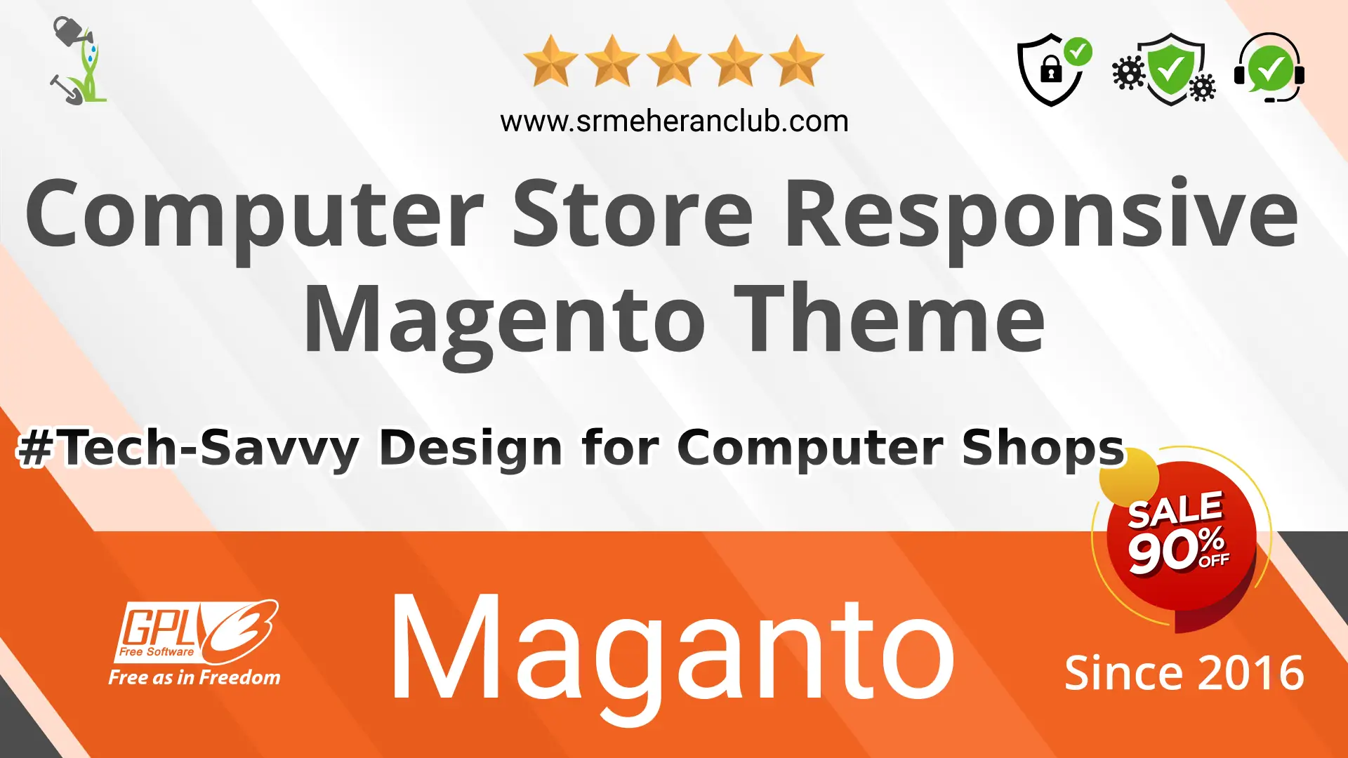 Computer Store Responsive Magento Theme — Theme by Templatemonster