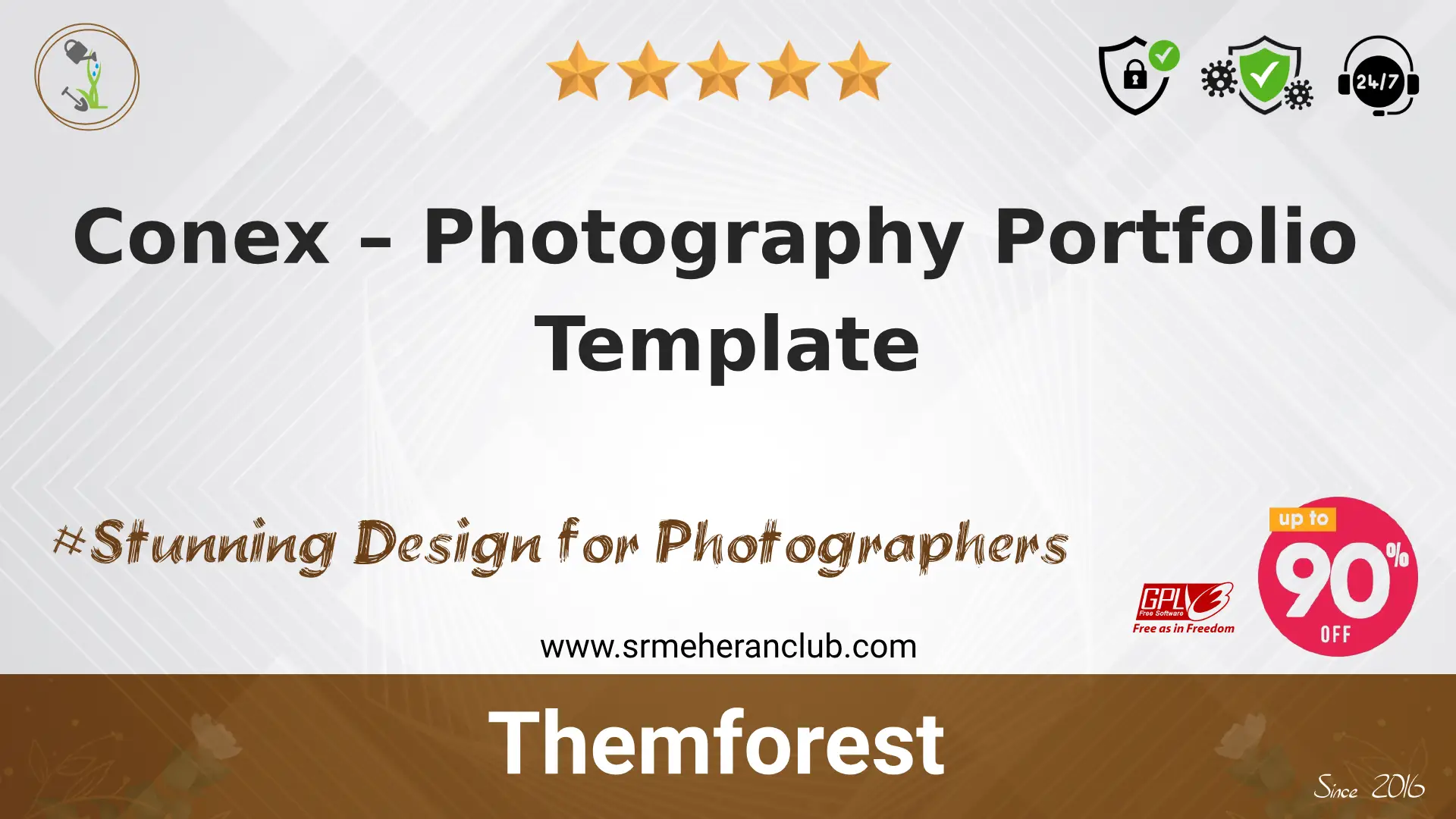 Conex – Photography Portfolio Template