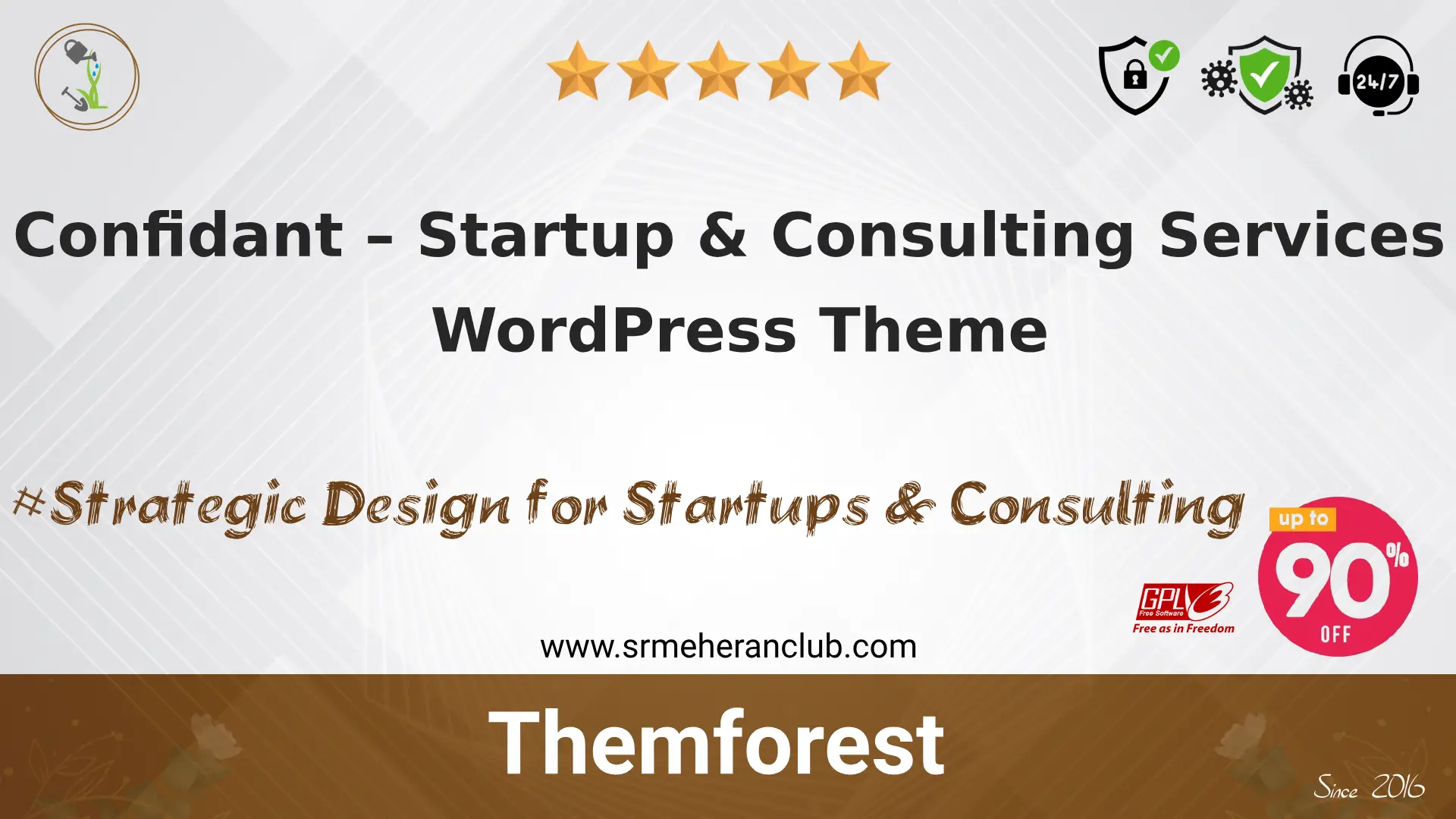 Confidant – Startup & Consulting Services WordPress Theme — Theme by Themeforest