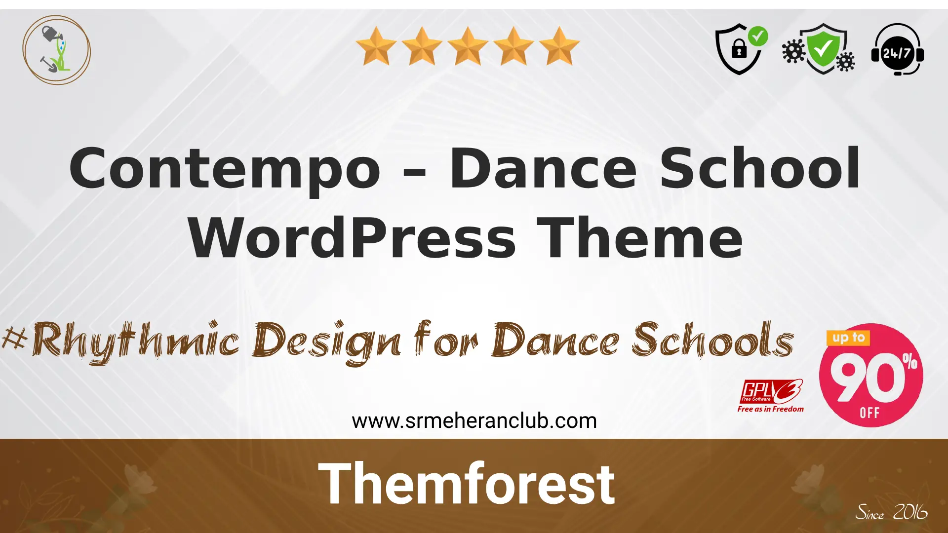 Contempo – Dance School WordPress Theme