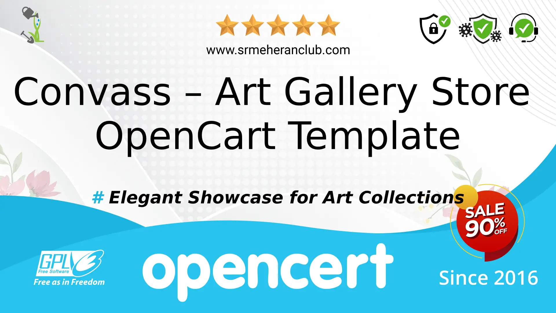Convass – Art Gallery Store OpenCart Template — Template by Templatemonster