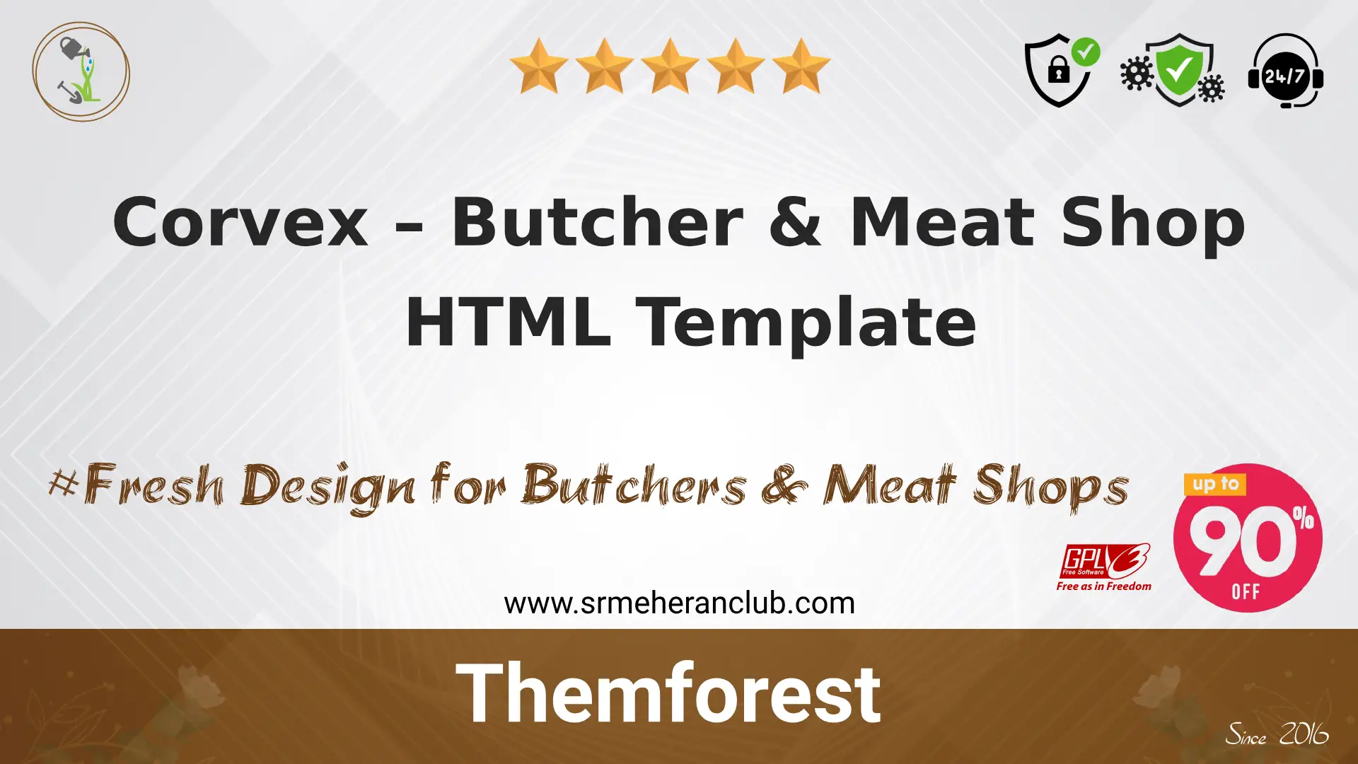 Corvex – Butcher & Meat Shop HTML Template — Template by Themeforest
