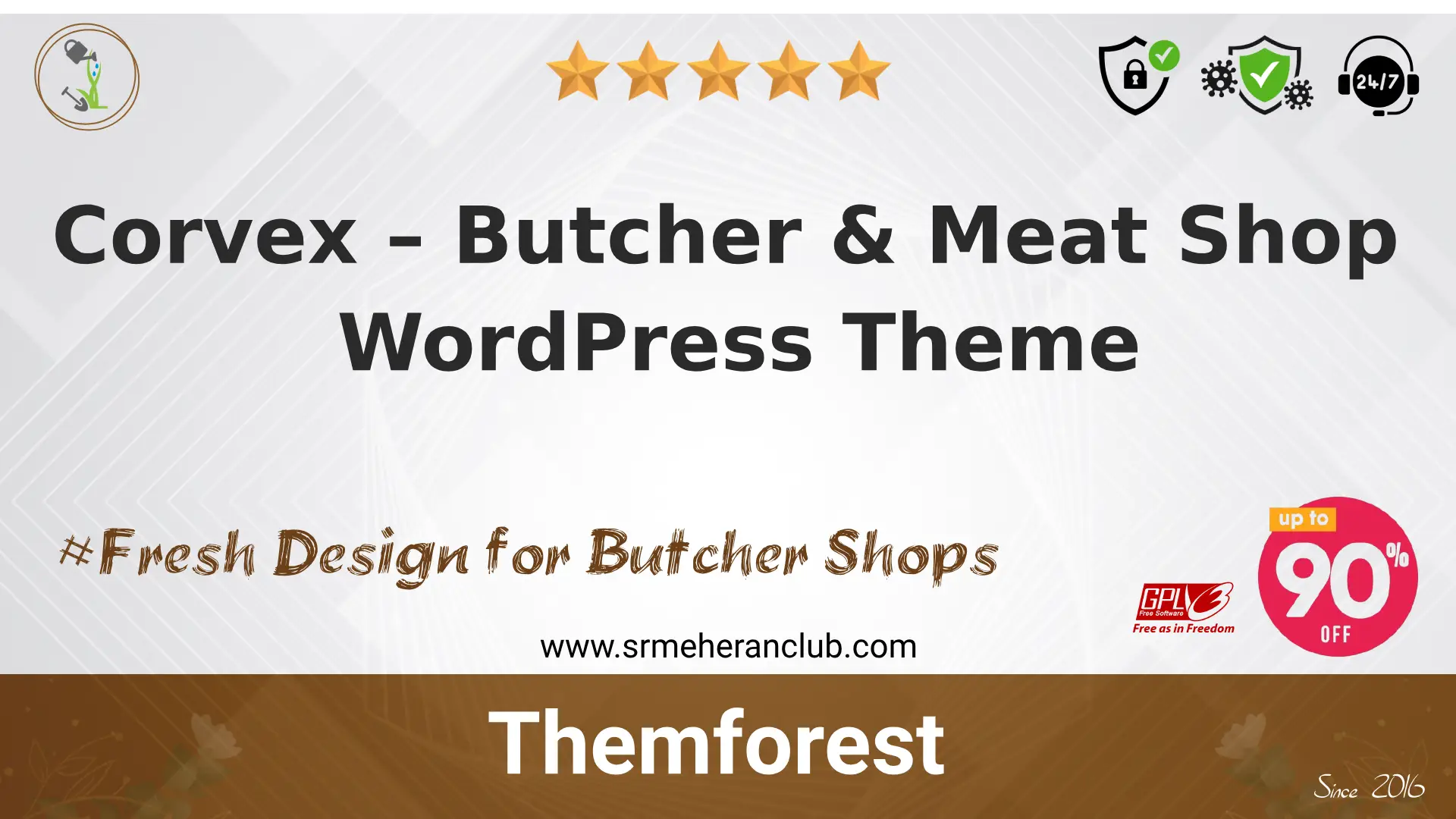 Corvex – Butcher & Meat Shop WordPress Theme — Theme by Themeforest