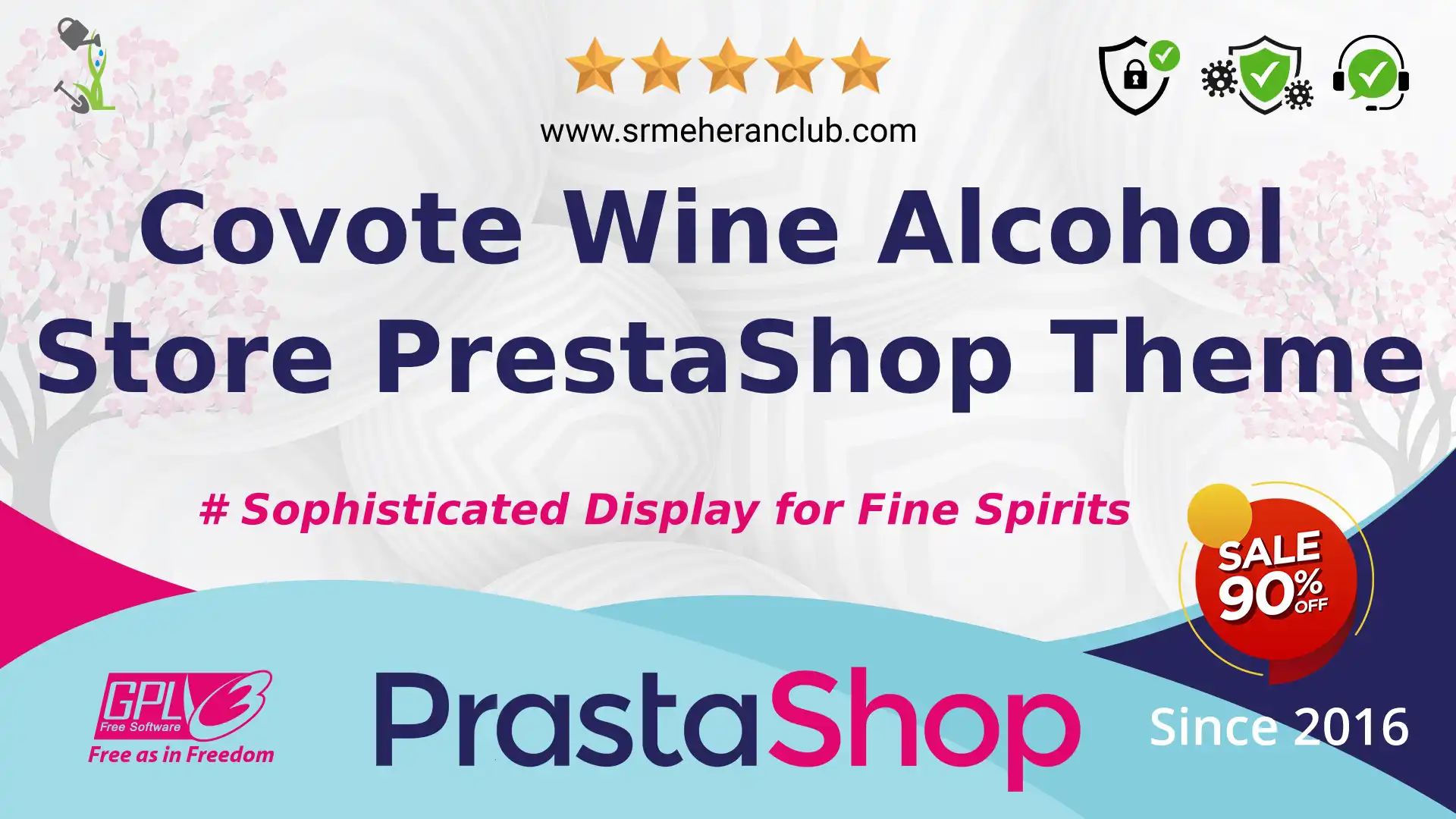 Covote Wine Alcohol Store PrestaShop Theme — Theme by Templatemonster