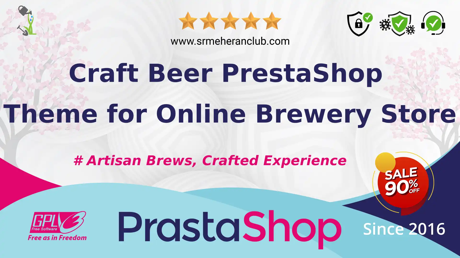 Craft Beer PrestaShop Theme for Online Brewery Store — Theme by Templatemonster