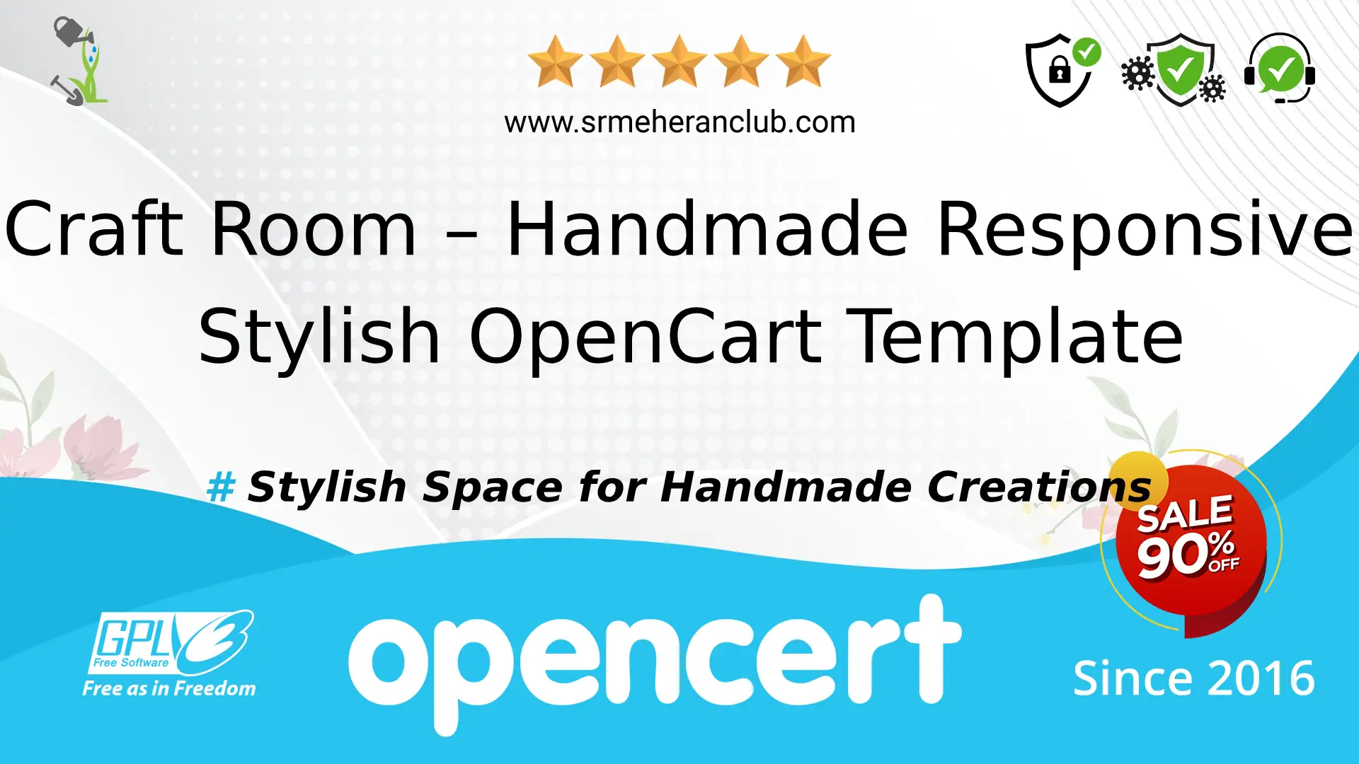 Craft Room – Handmade Responsive Stylish OpenCart Template — Template by Templatemonster