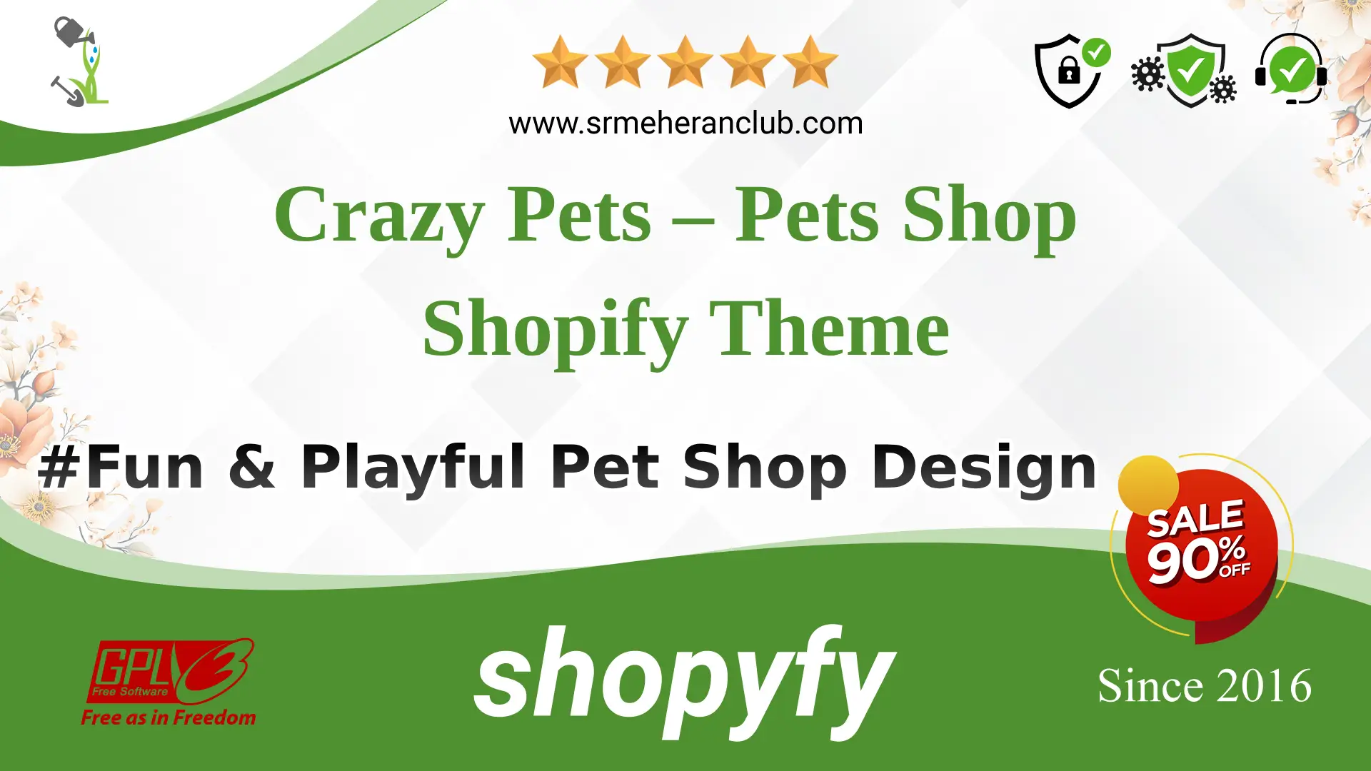 Crazy Pets – Pets Shop Shopify Theme — Theme by Themeforest