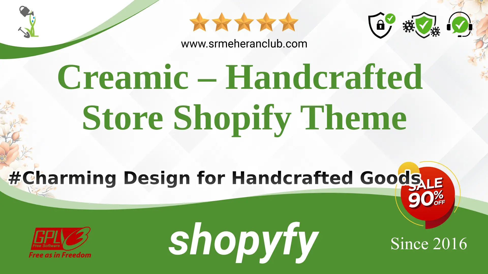 Creamic – Handcrafted Store Shopify Theme — Theme by Templatemonster