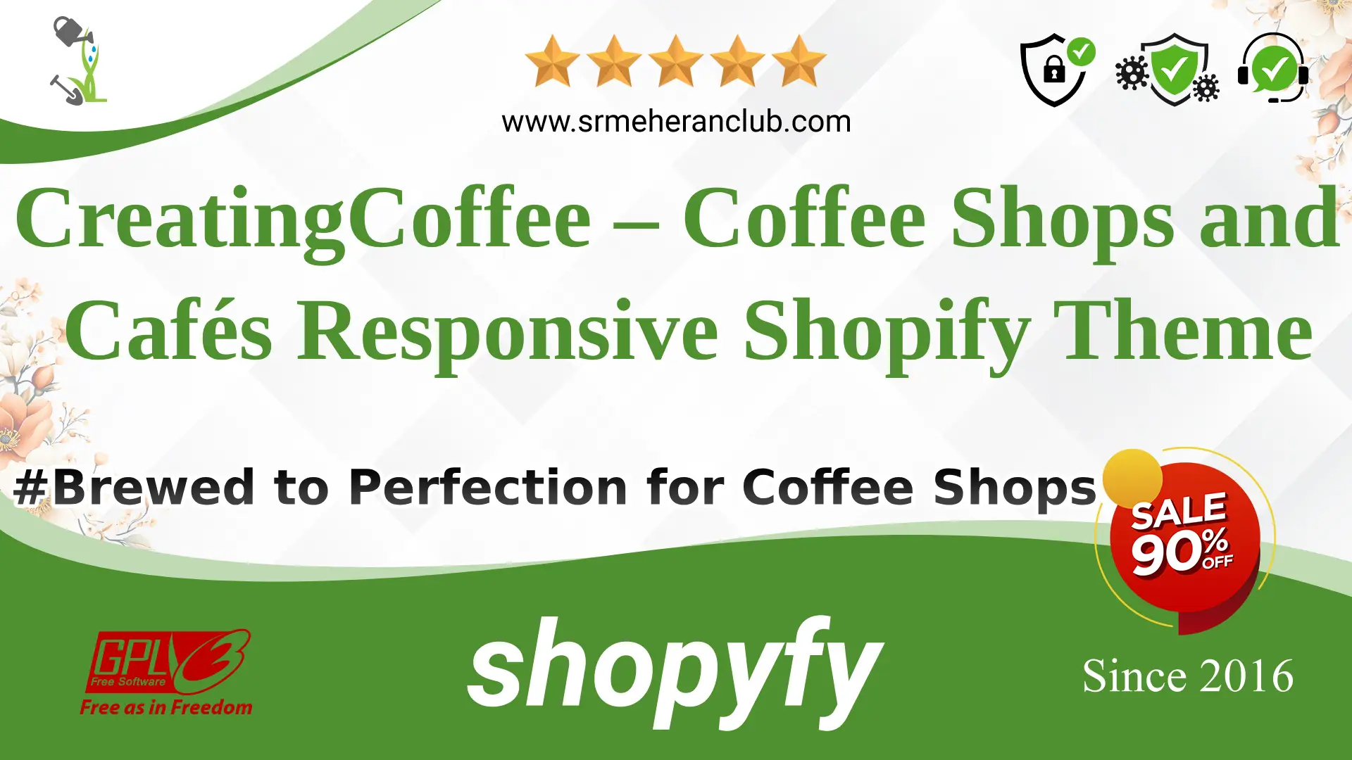CreatingCoffee – Coffee Shops and Cafés Responsive Shopify Theme — Theme by Templatemonster