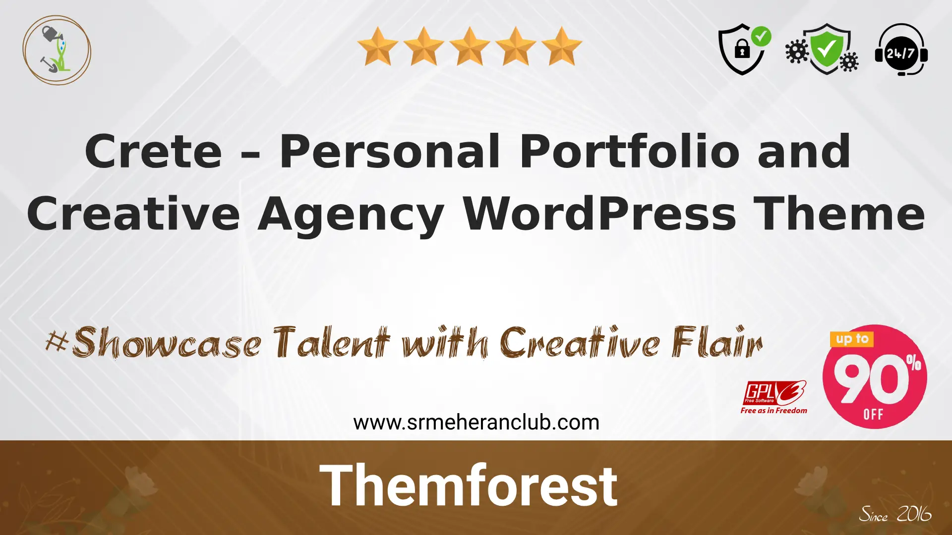 Crete – Personal Portfolio and Creative Agency WordPress Theme — Theme by Themeforest