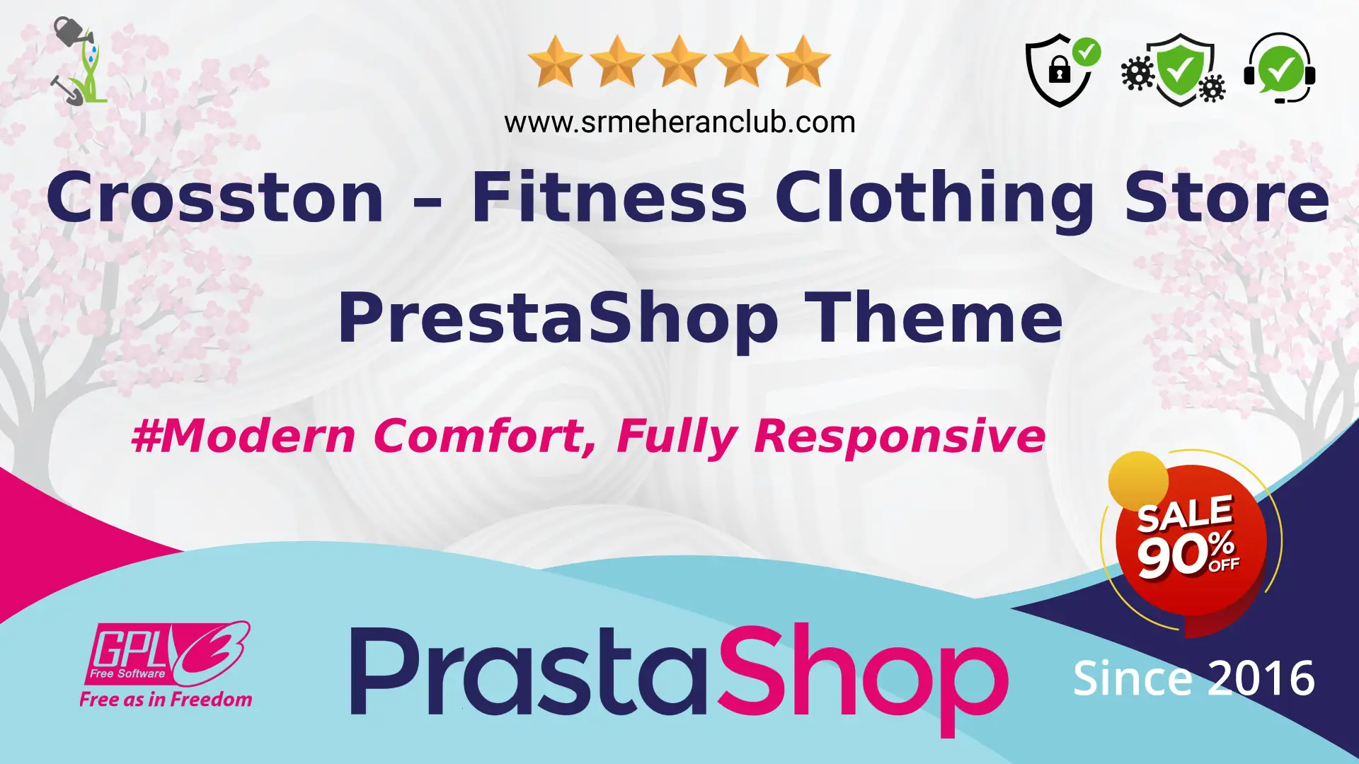 Crosston – Fitness Clothing Store PrestaShop Theme