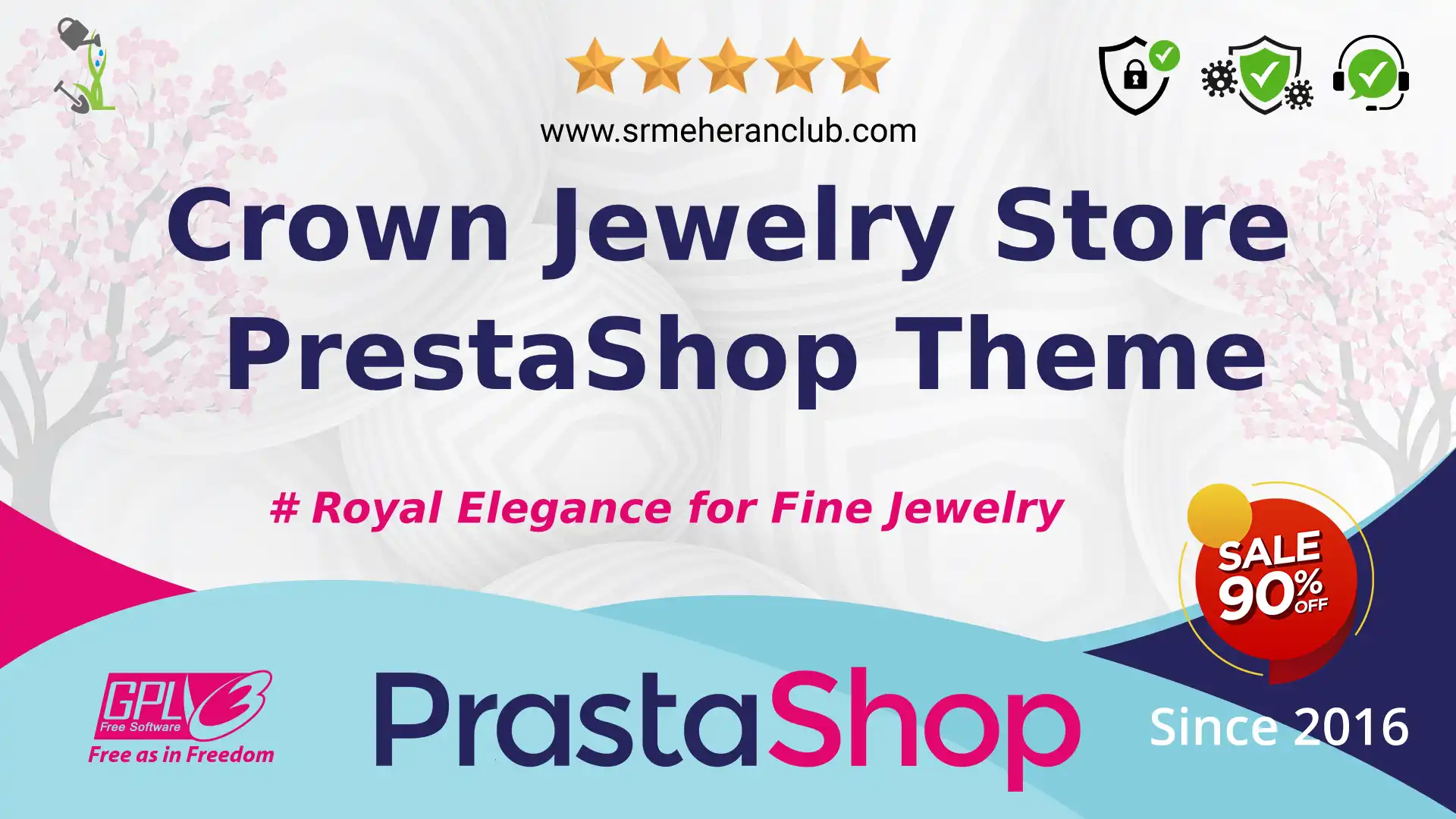 Crown Jewelry Store PrestaShop Theme — Theme by Templatemonster