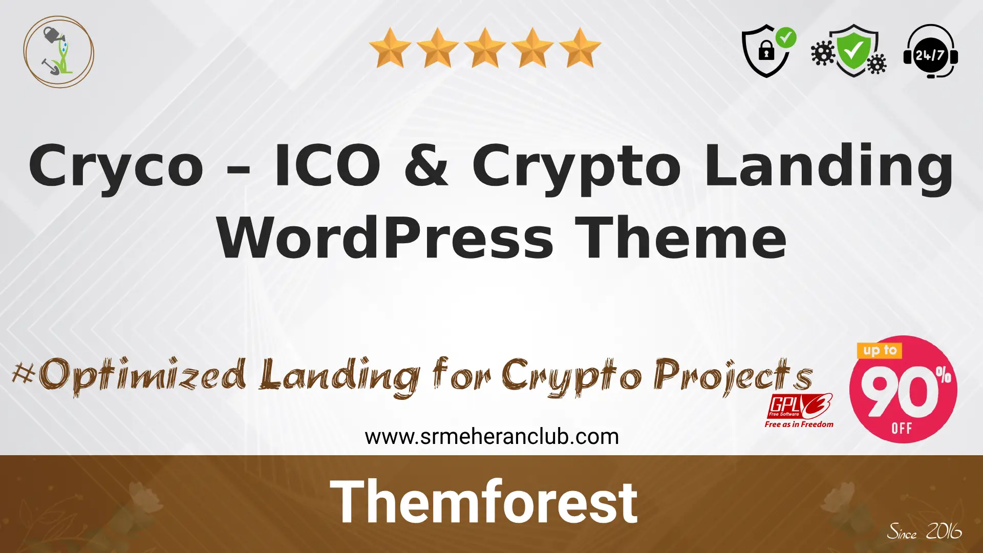 Cryco – ICO & Crypto Landing WordPress Theme — Theme by Themeforest