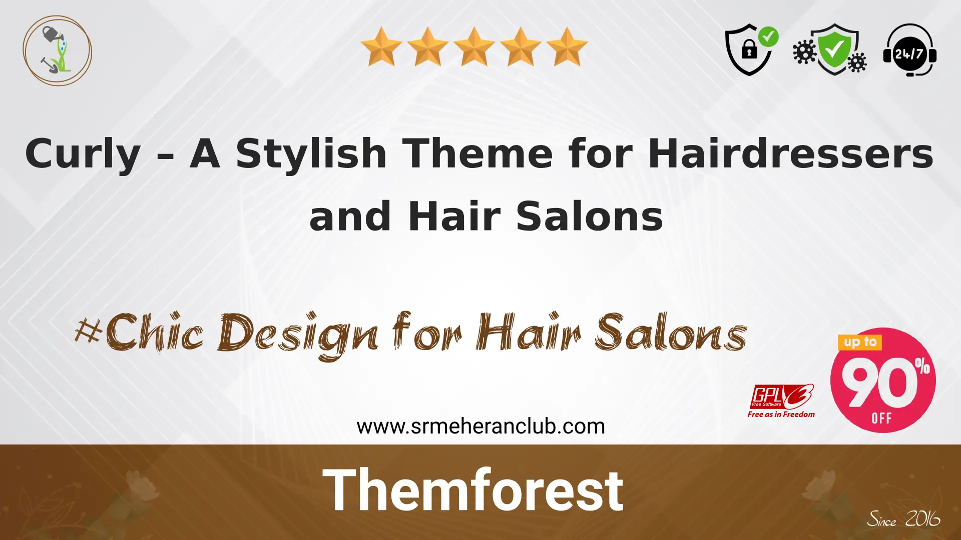 Curly – A Stylish Theme for Hairdressers and Hair Salons — Theme by Themeforest