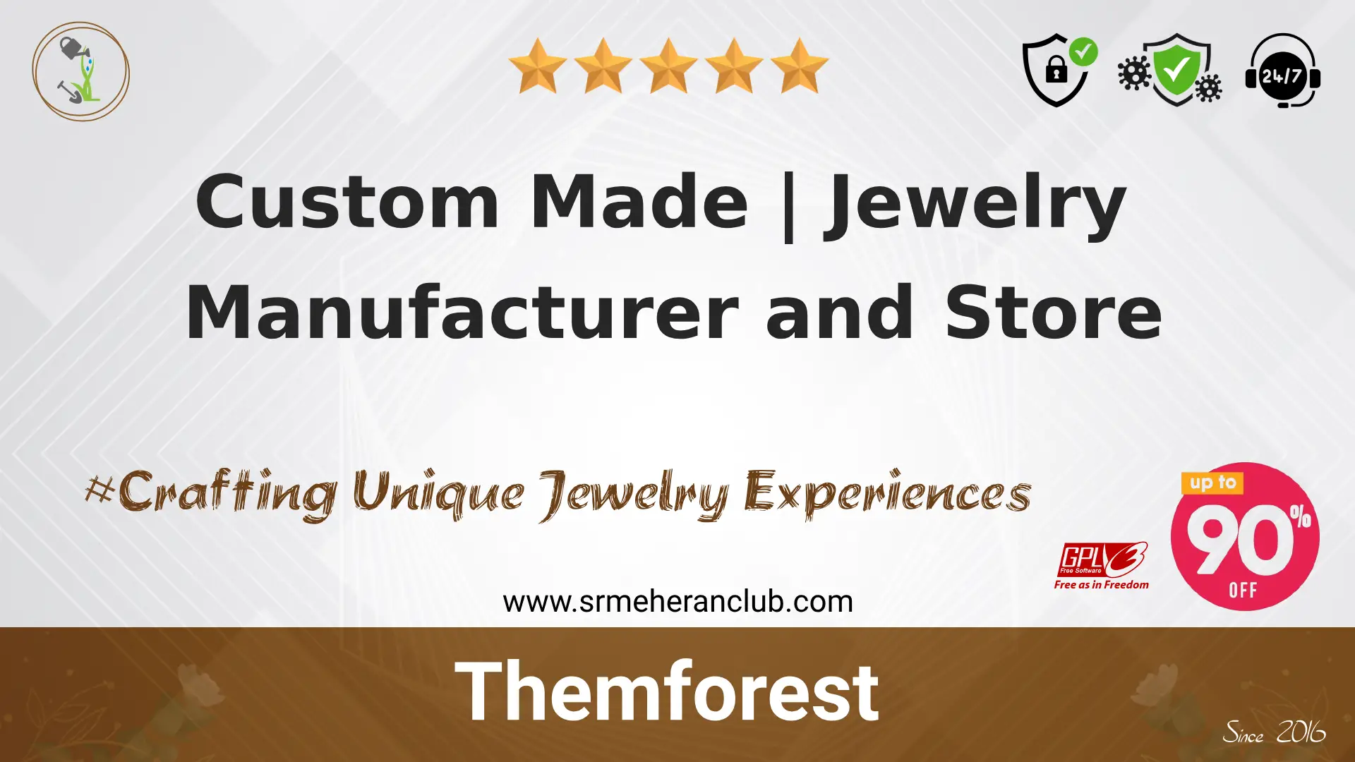 Custom Made | Jewelry Manufacturer and Store — Theme by Themeforest