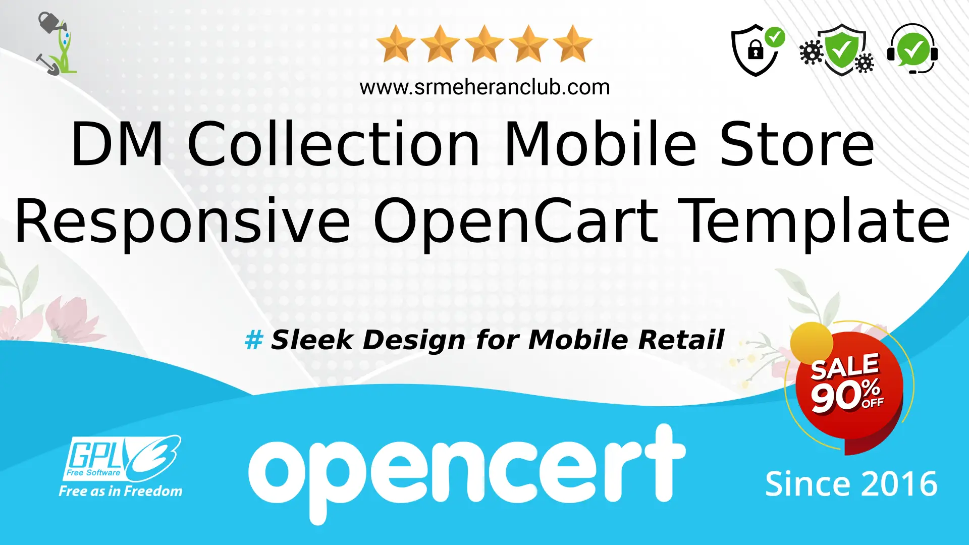 DM Collection Mobile Store Responsive OpenCart Template — Template by Templatemonster
