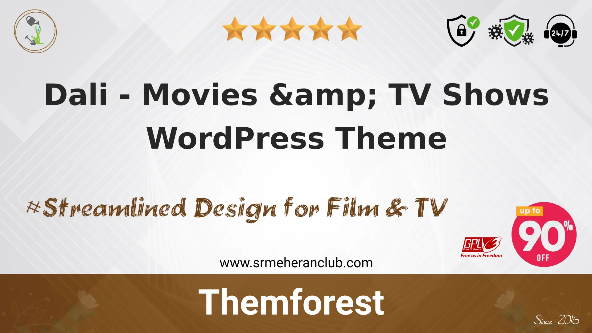 Dali – Movies & TV Shows WordPress Theme — Theme by Themeforest