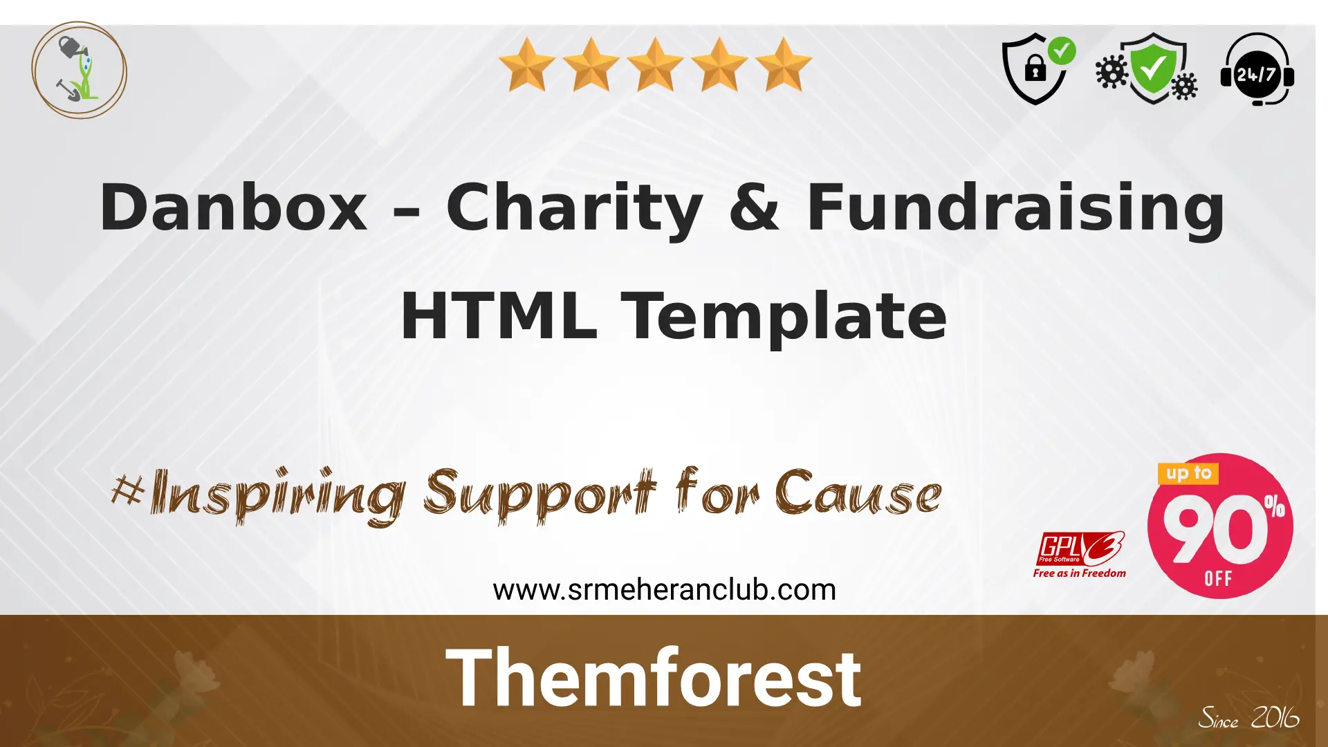 Danbox – Charity & Fundraising HTML Template