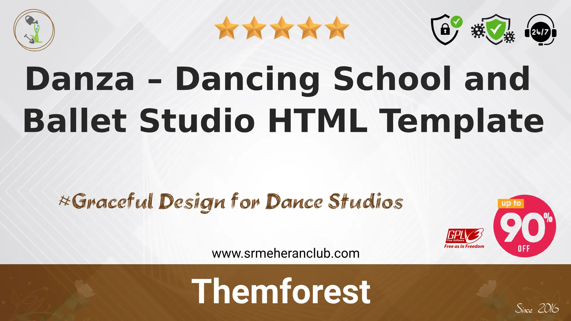 Danza – Dancing School and Ballet Studio HTML Template