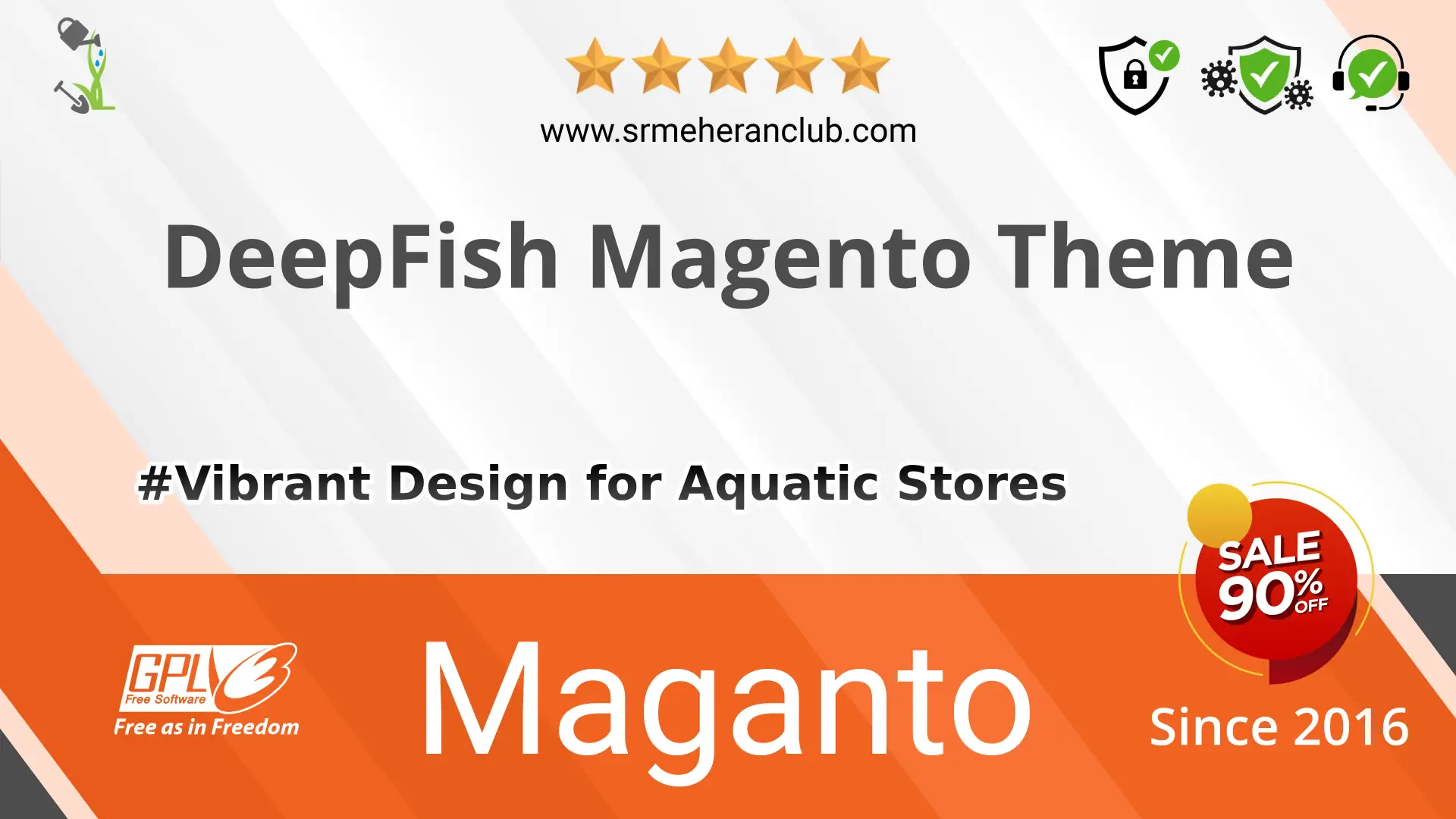 DeepFish Magento Theme — Theme by Templatemonster