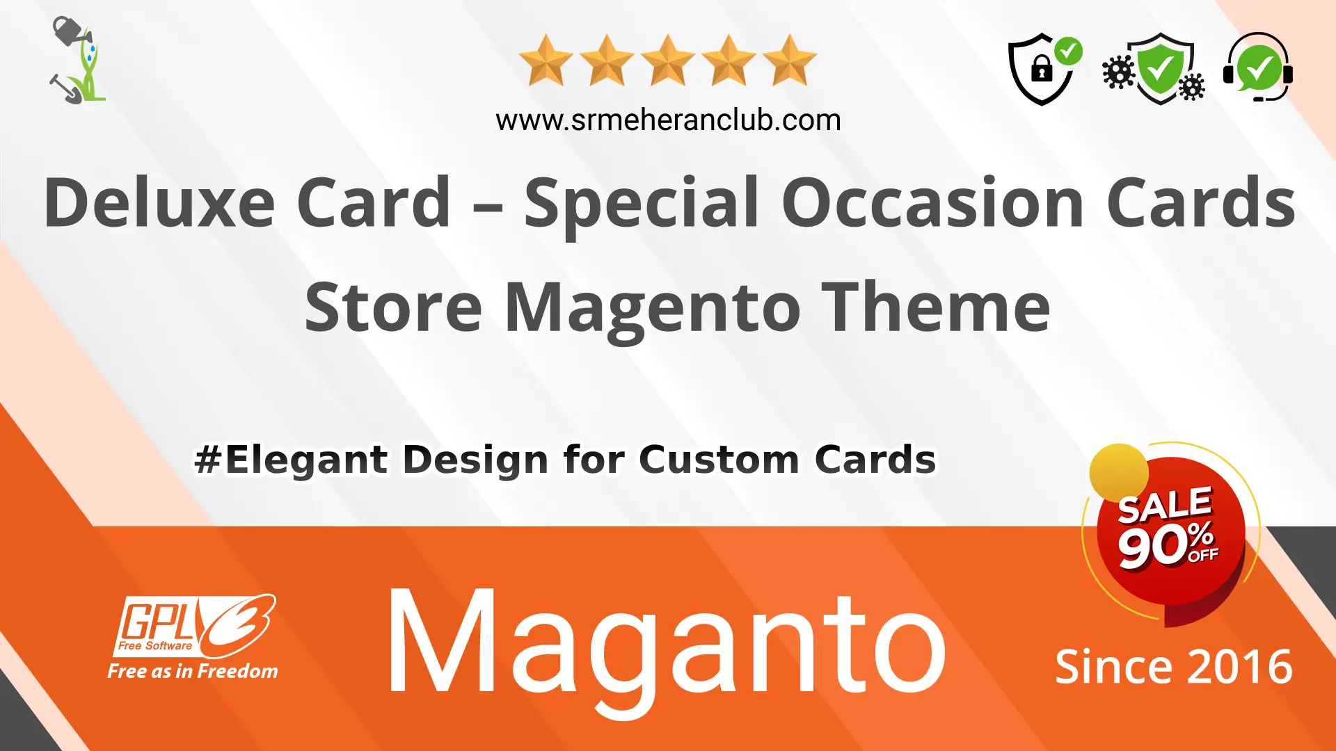 Deluxe Card – Special Occasion Cards Store Magento Theme