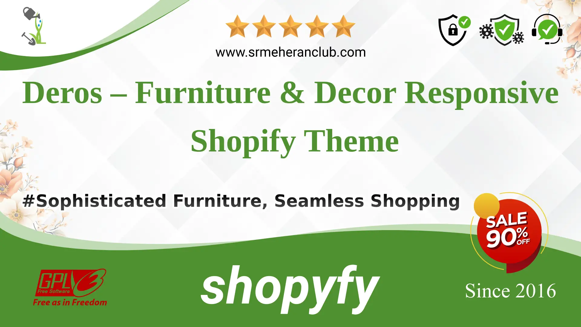 Deros – Furniture & Decor Responsive Shopify Theme