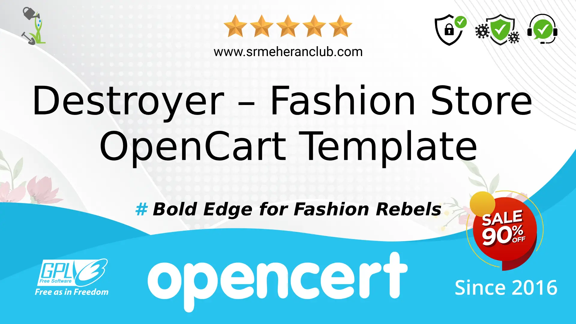 Destroyer – Fashion Store OpenCart Template — Template by Templatemonster
