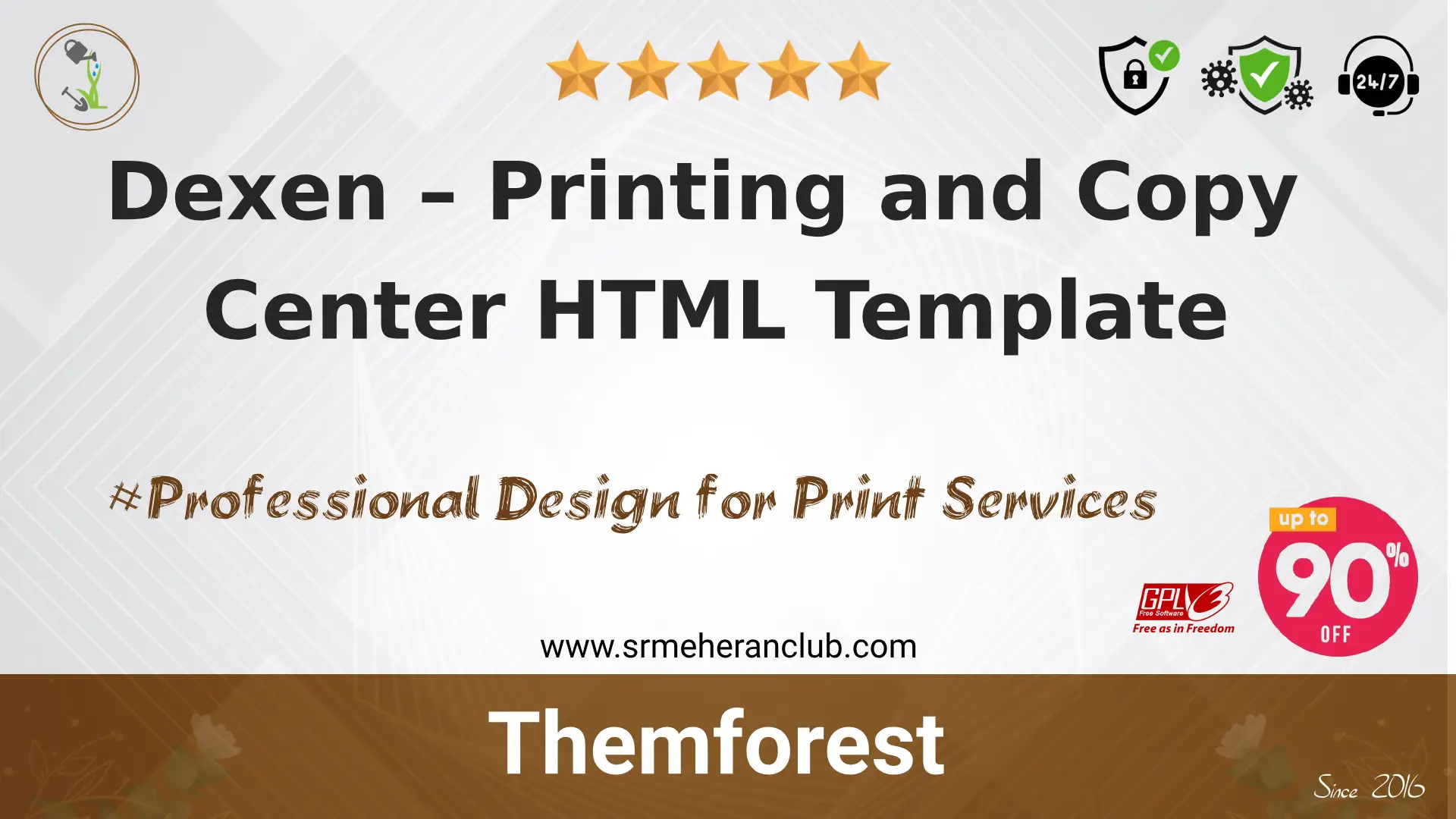 Dexen – Printing and Copy Center HTML Template — Template by Themeforest