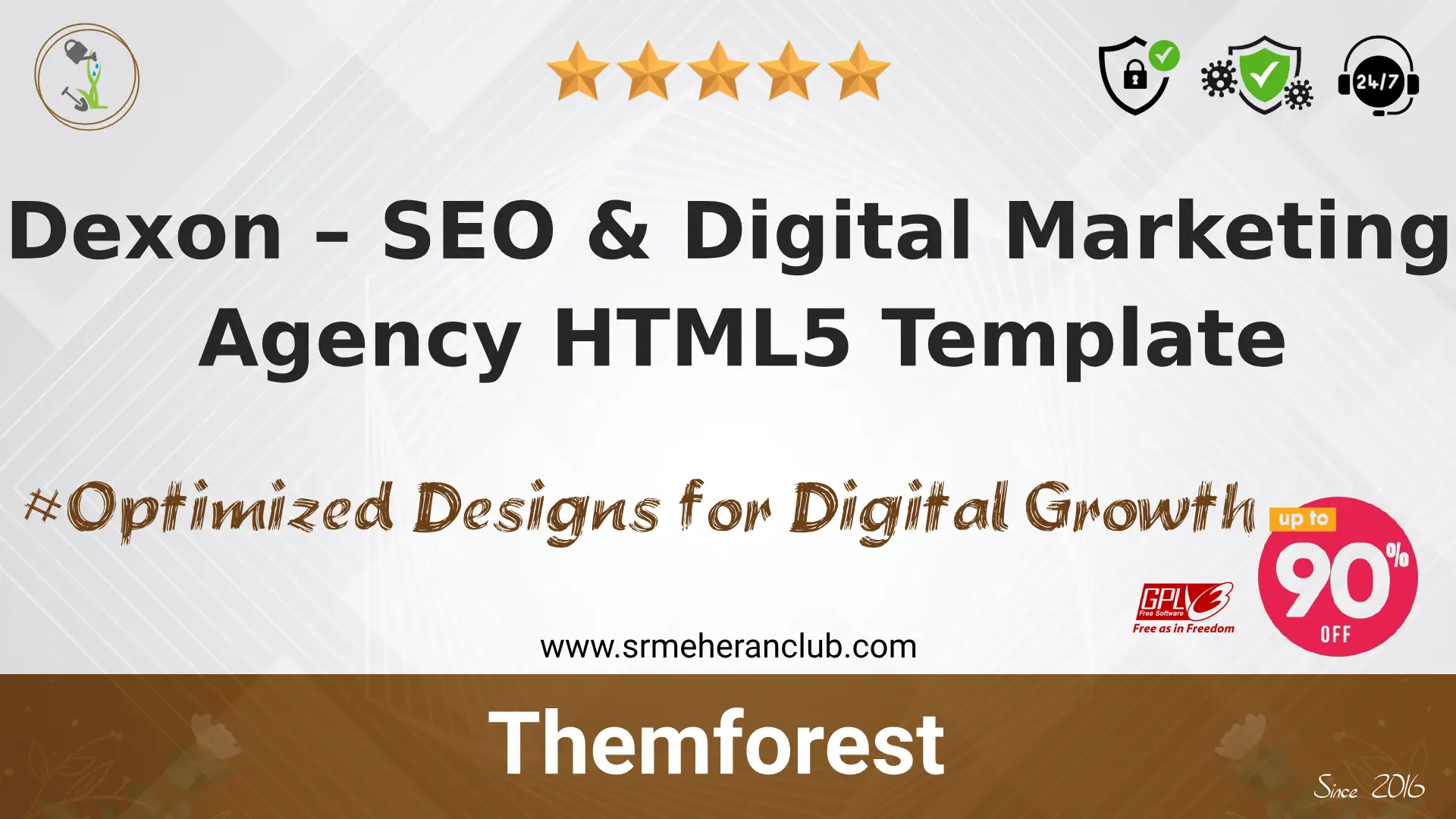 Dexon – SEO & Digital Marketing Agency HTML5 Template — Template by Themeforest