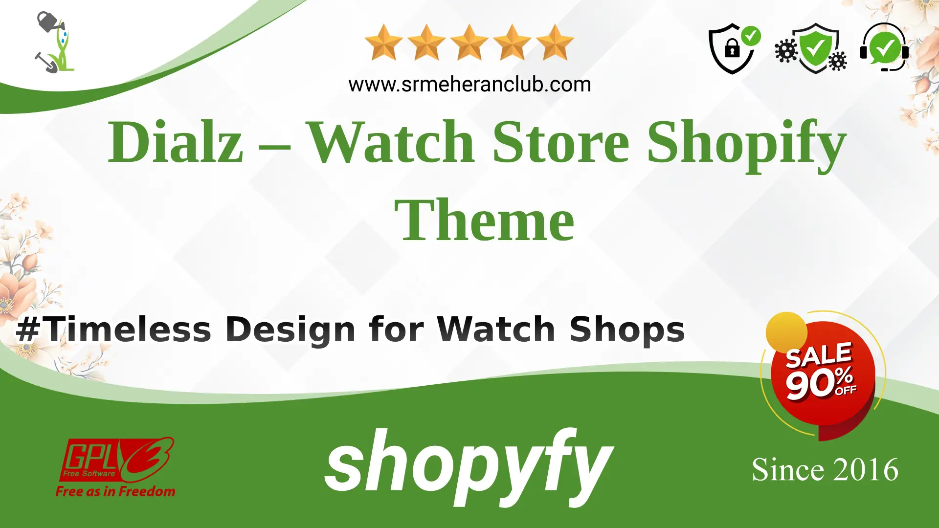 Dialz – Watch Store Shopify Theme — Theme by Themeforest