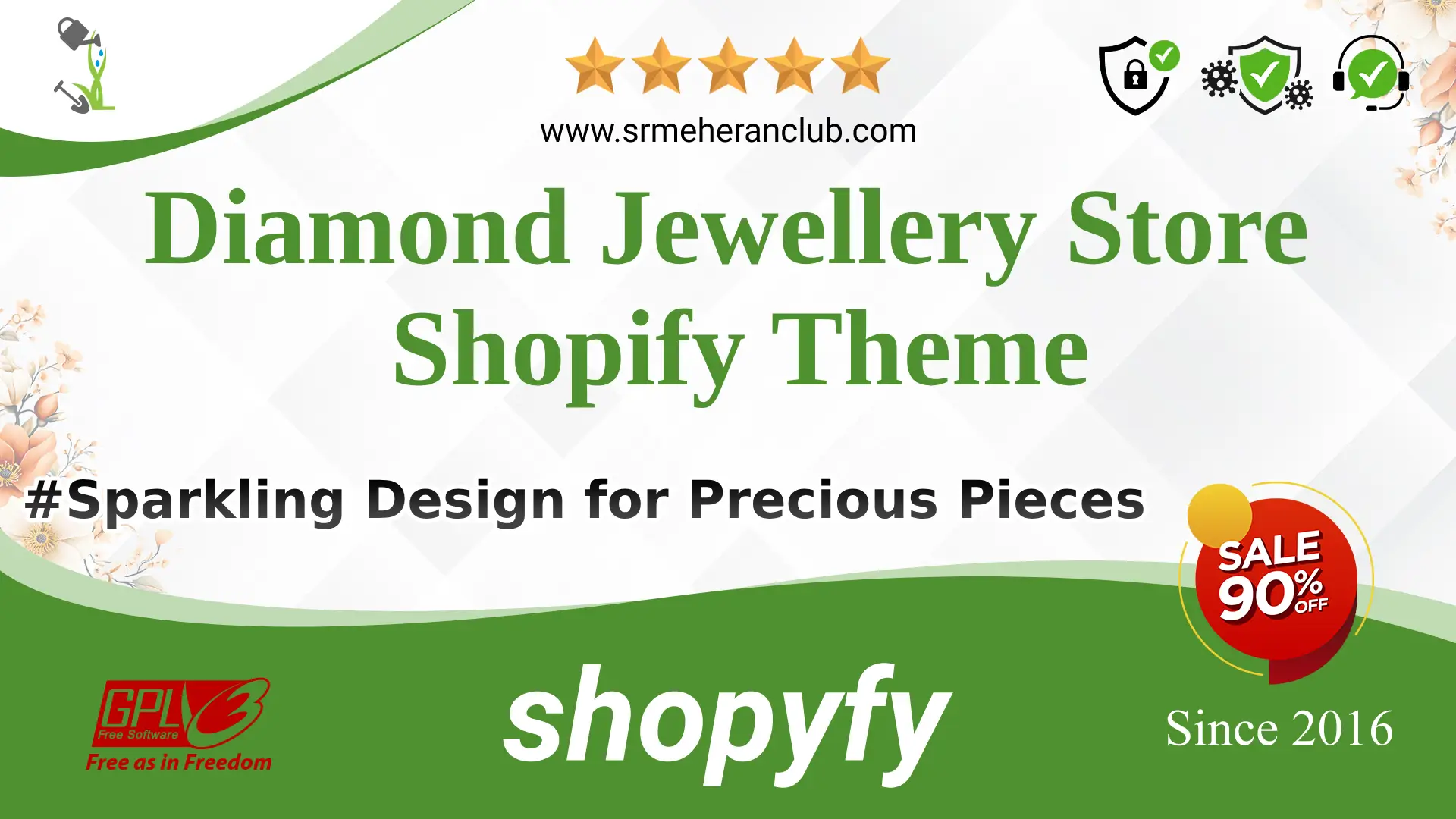 Diamond Jewellery Store Shopify Theme — Theme by Templatemonster