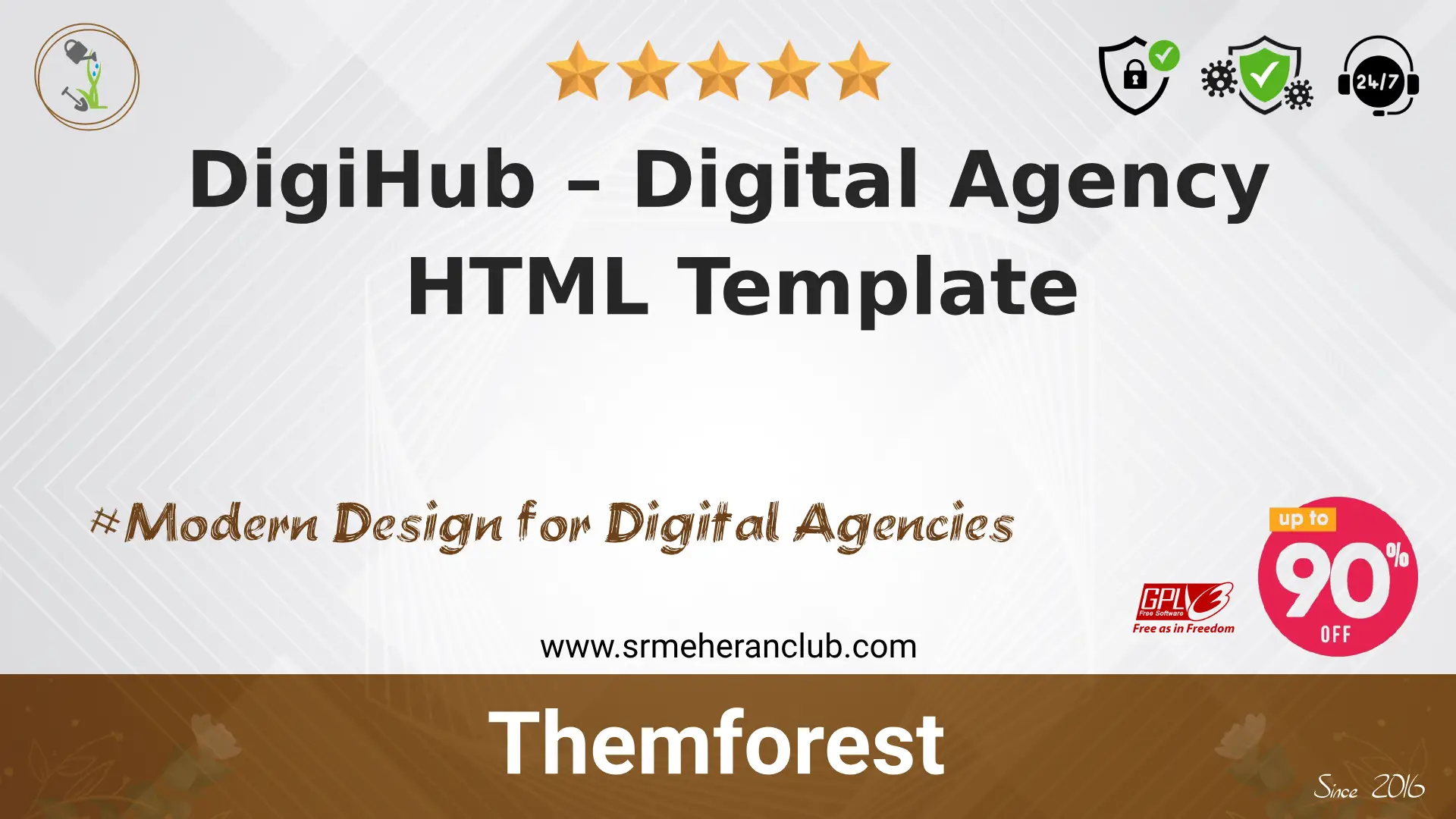 DigiHub – Digital Agency HTML Template