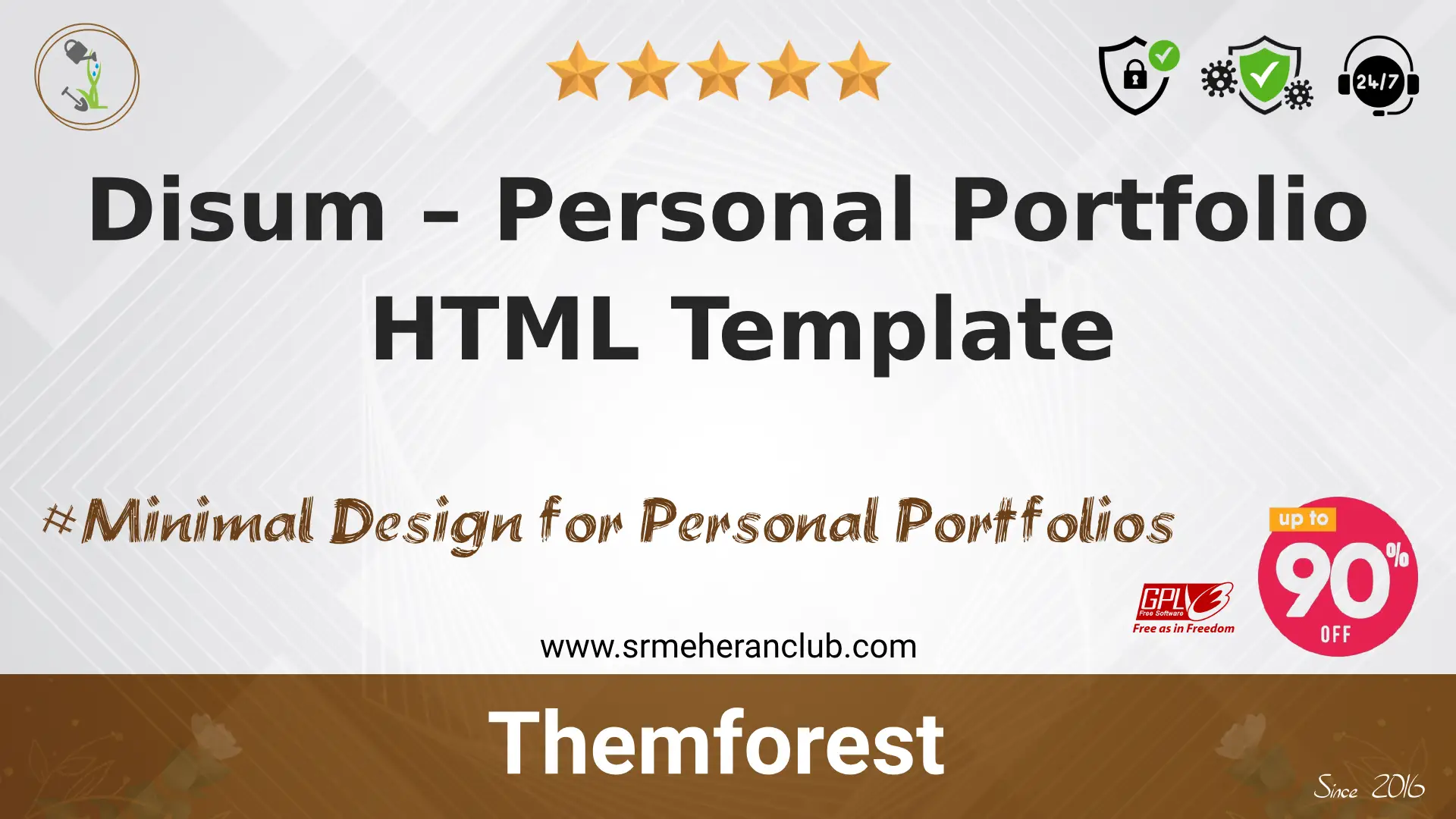 Disum – Personal Portfolio HTML Template