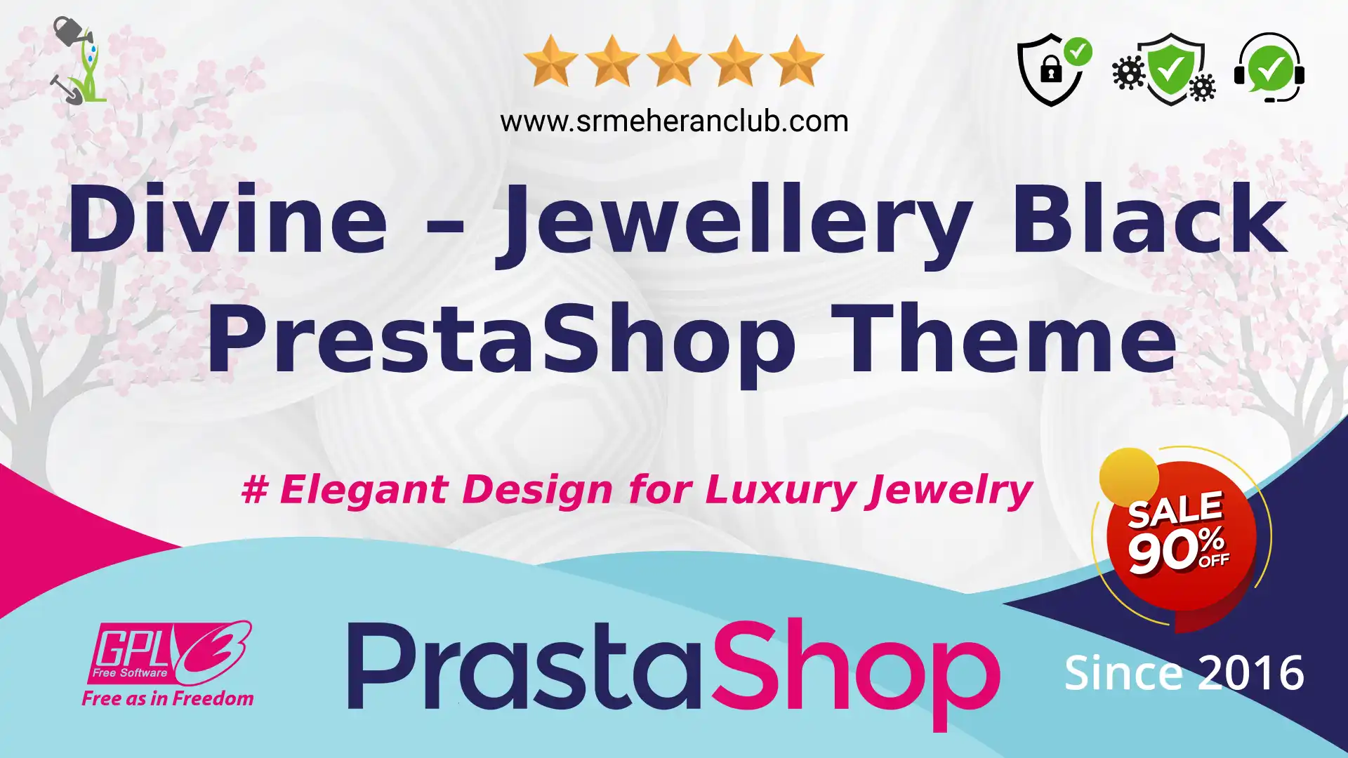 Divine – Jewellery Black PrestaShop Theme — Theme by Templatemonster