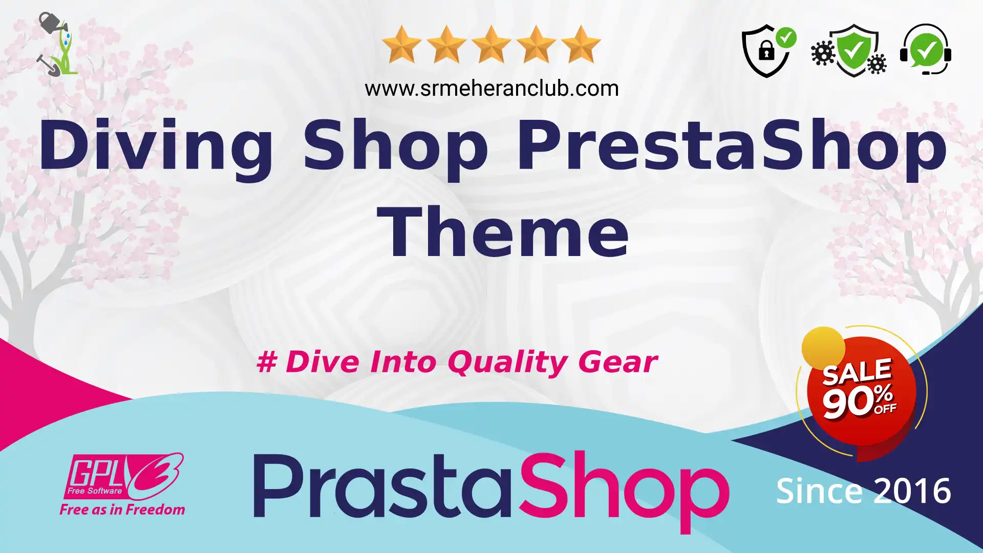 Diving Shop PrestaShop Theme — Theme by Templatemonster