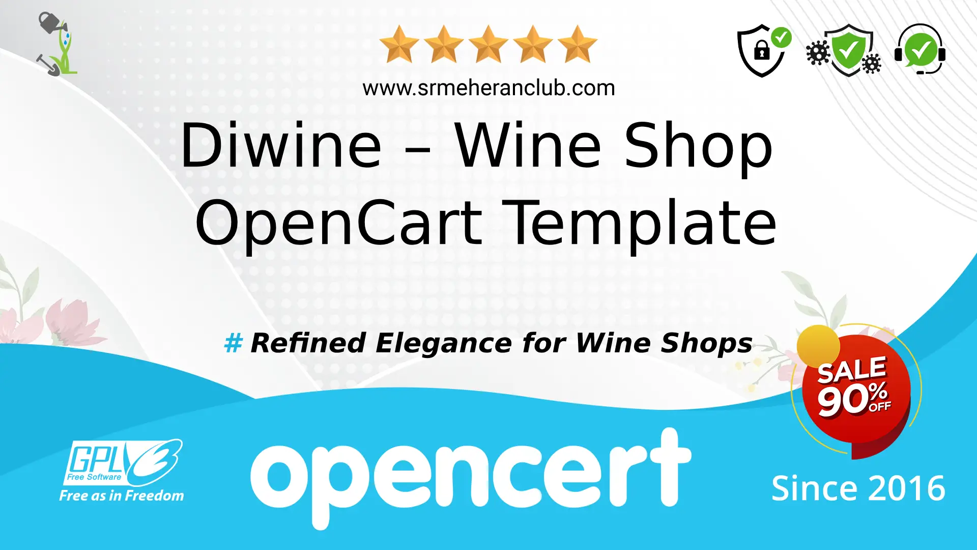 Diwine – Wine Shop OpenCart Template — Template by Templatemonster
