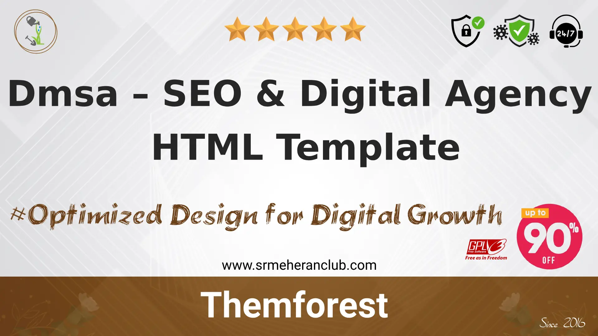 Dmsa – SEO & Digital Agency HTML Template