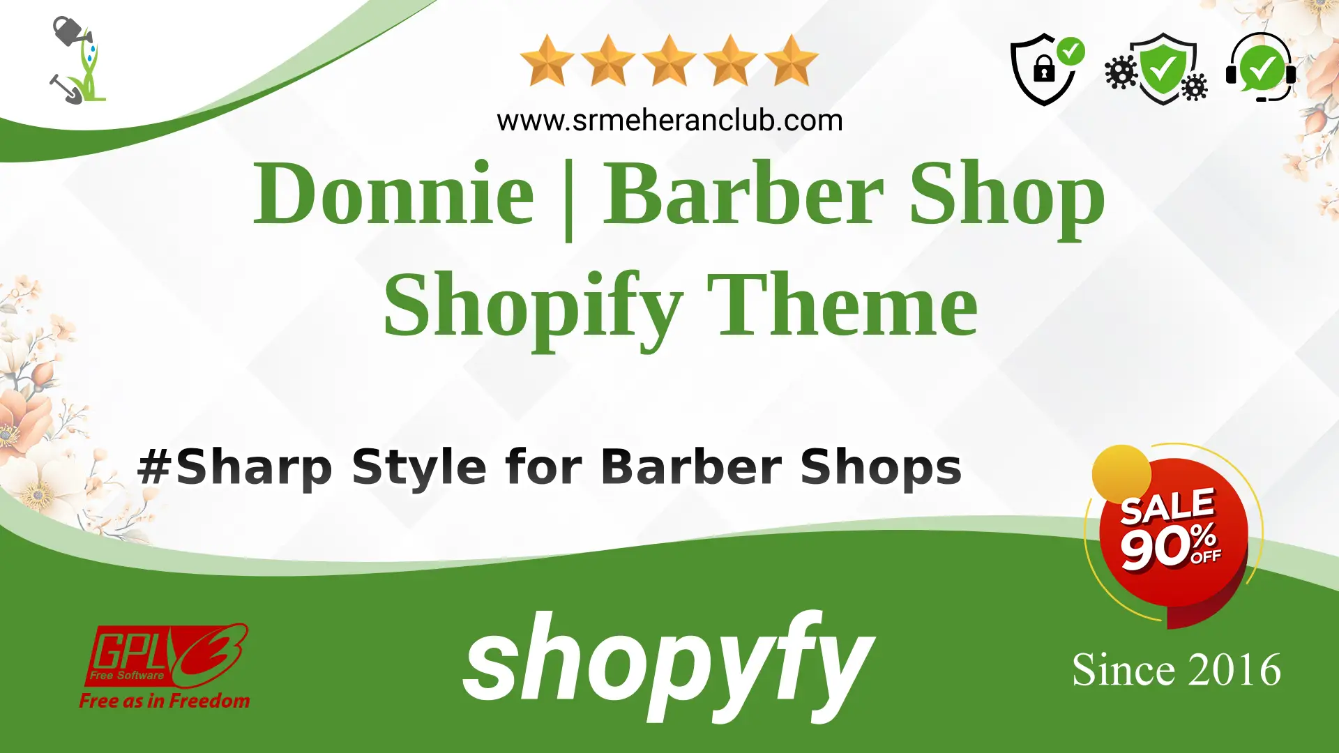 Donnie | Barber Shop Shopify Theme — Theme by Themeforest