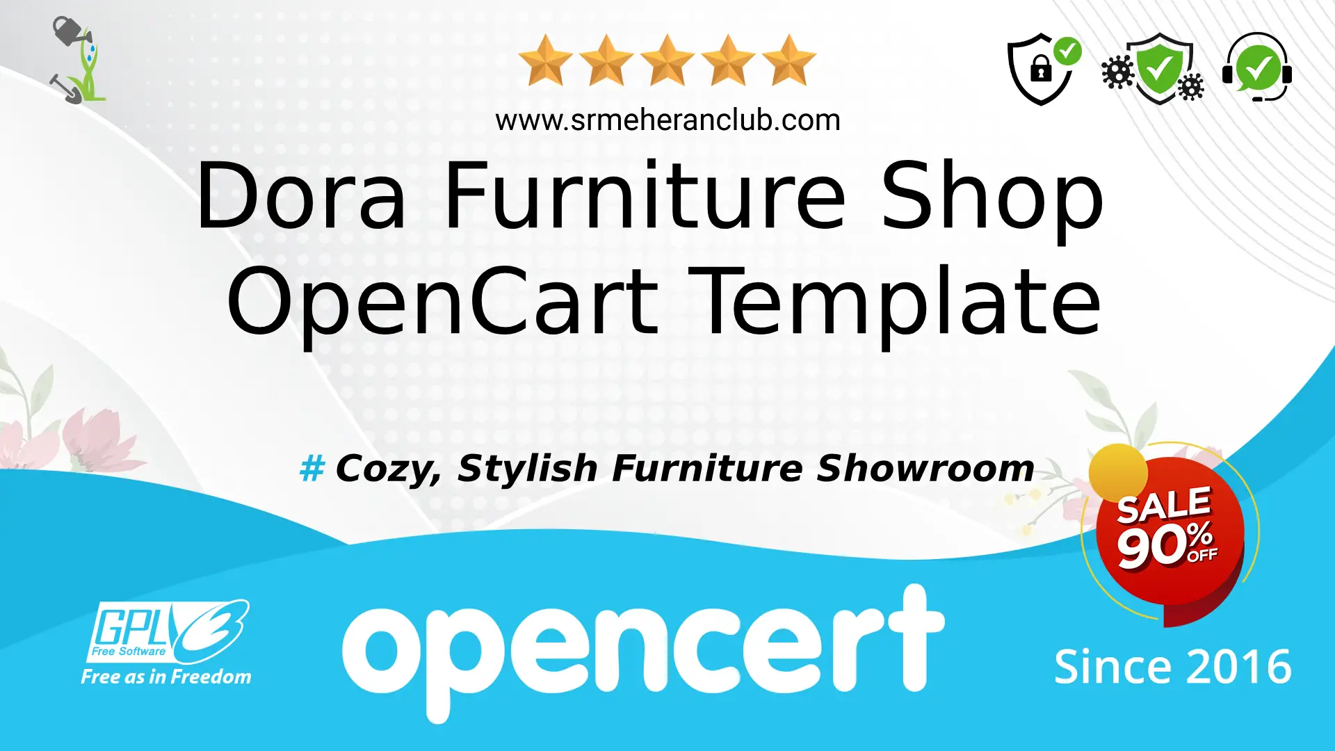 Dora Furniture Shop OpenCart Template — Template by Templatemonster