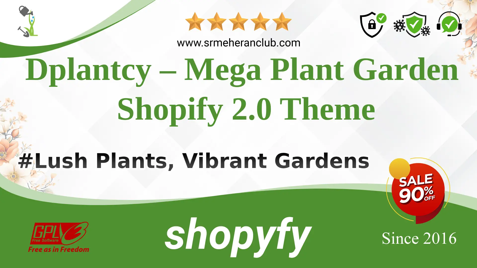 Dplantcy – Mega Plant Garden Shopify 2.0 Theme — Theme by Templatemonster