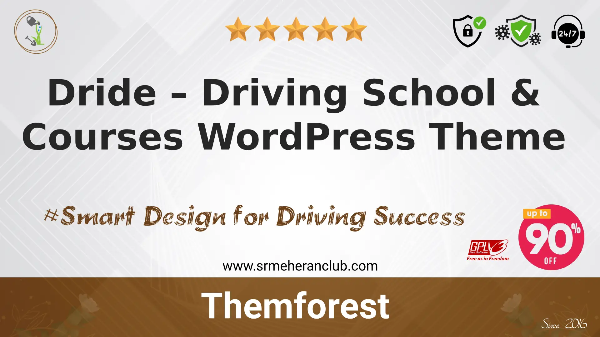 Dride – Driving School & Courses WordPress Theme — Theme by Themeforest
