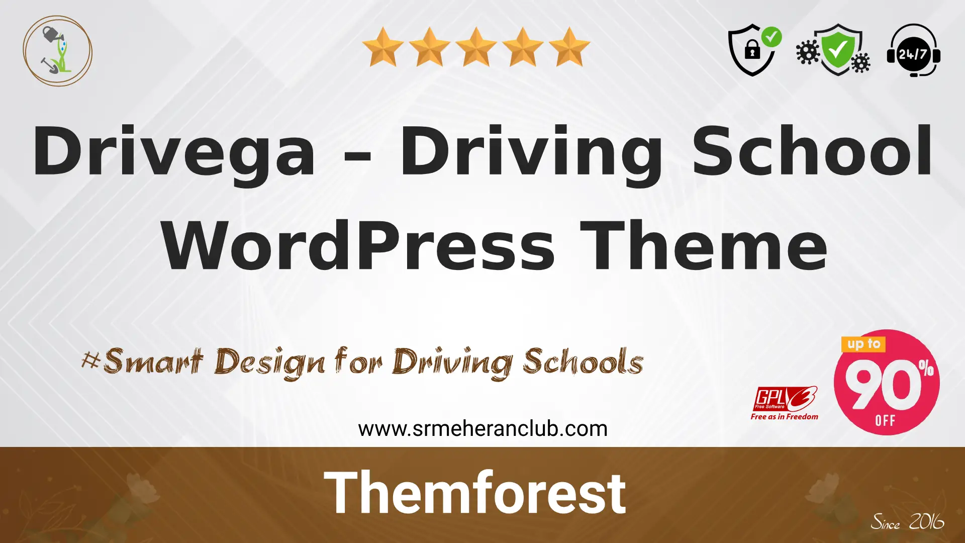 Drivega – Driving School WordPress Theme