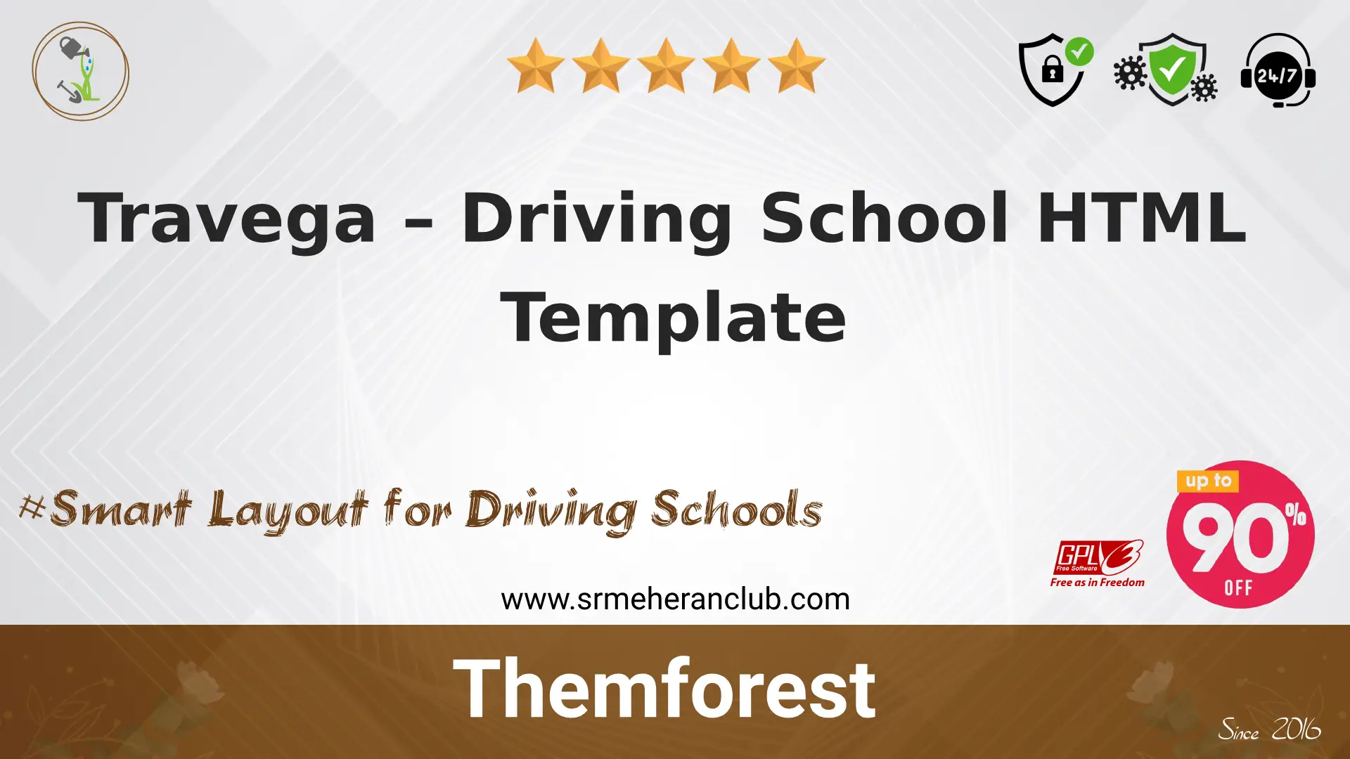 Drivega – Driving School HTML Template