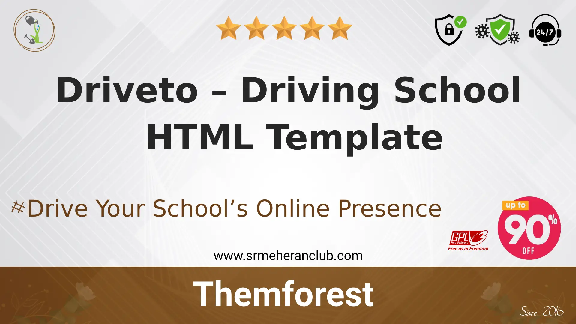 Driveto – Driving School HTML Template