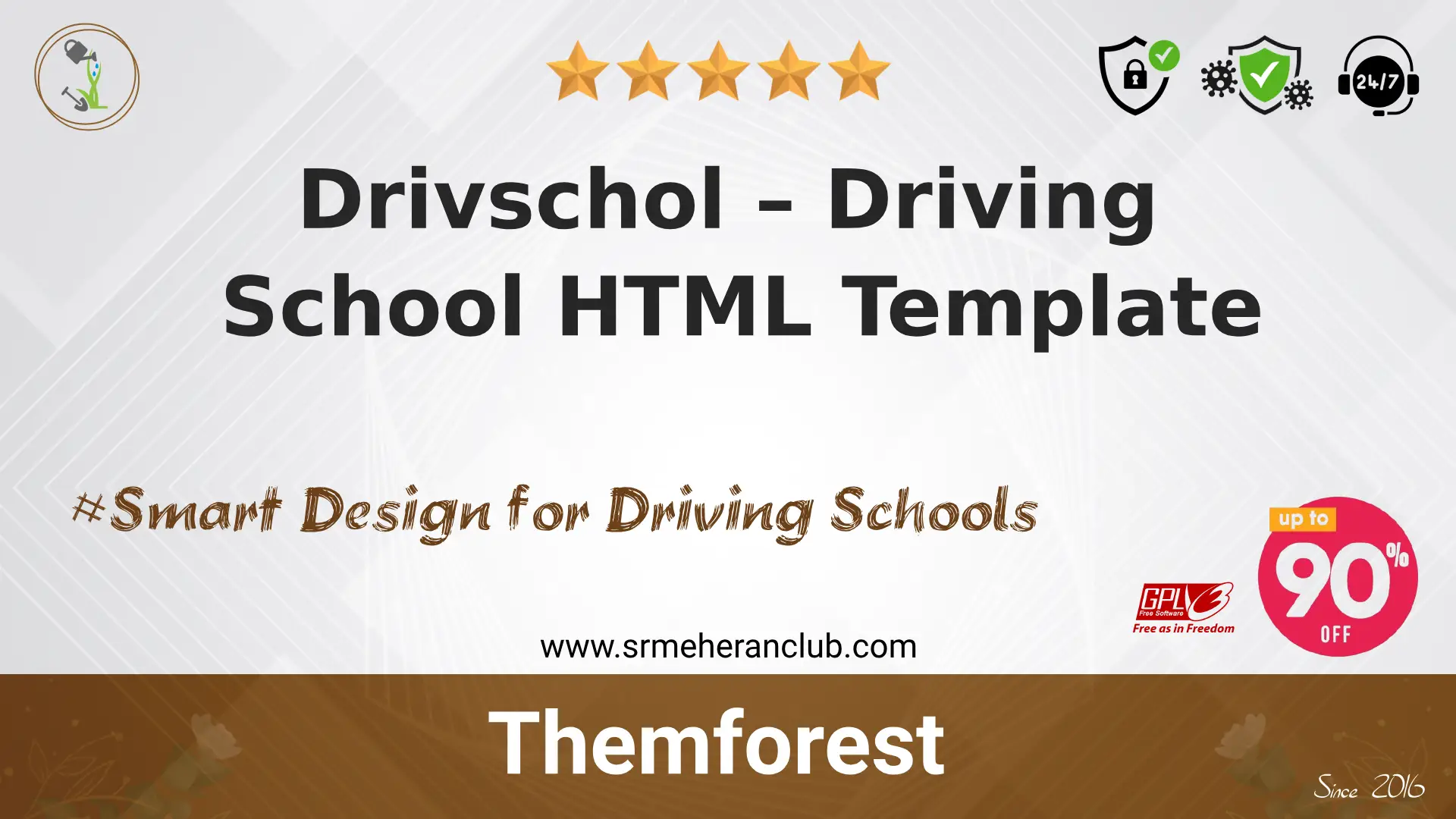 Drivschol – Driving School HTML Template