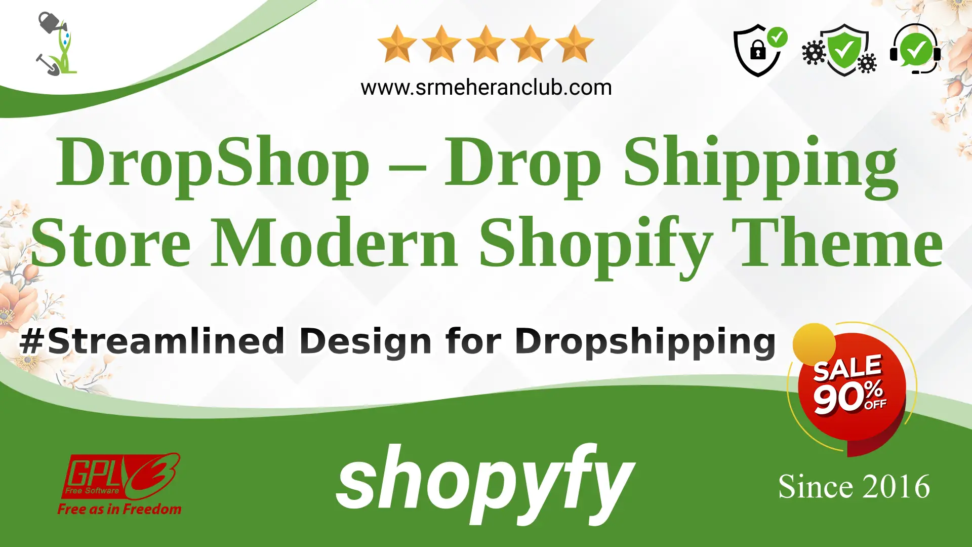 DropShop – Drop Shipping Store Modern Shopify Theme — Theme by Templatemonster